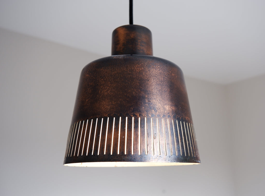 Hans Bergström, pendant copper light edited by Atelje Lyktan.