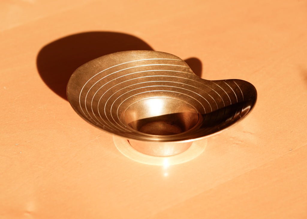 Paavo Tynell, brass bowl model 13, 1950.