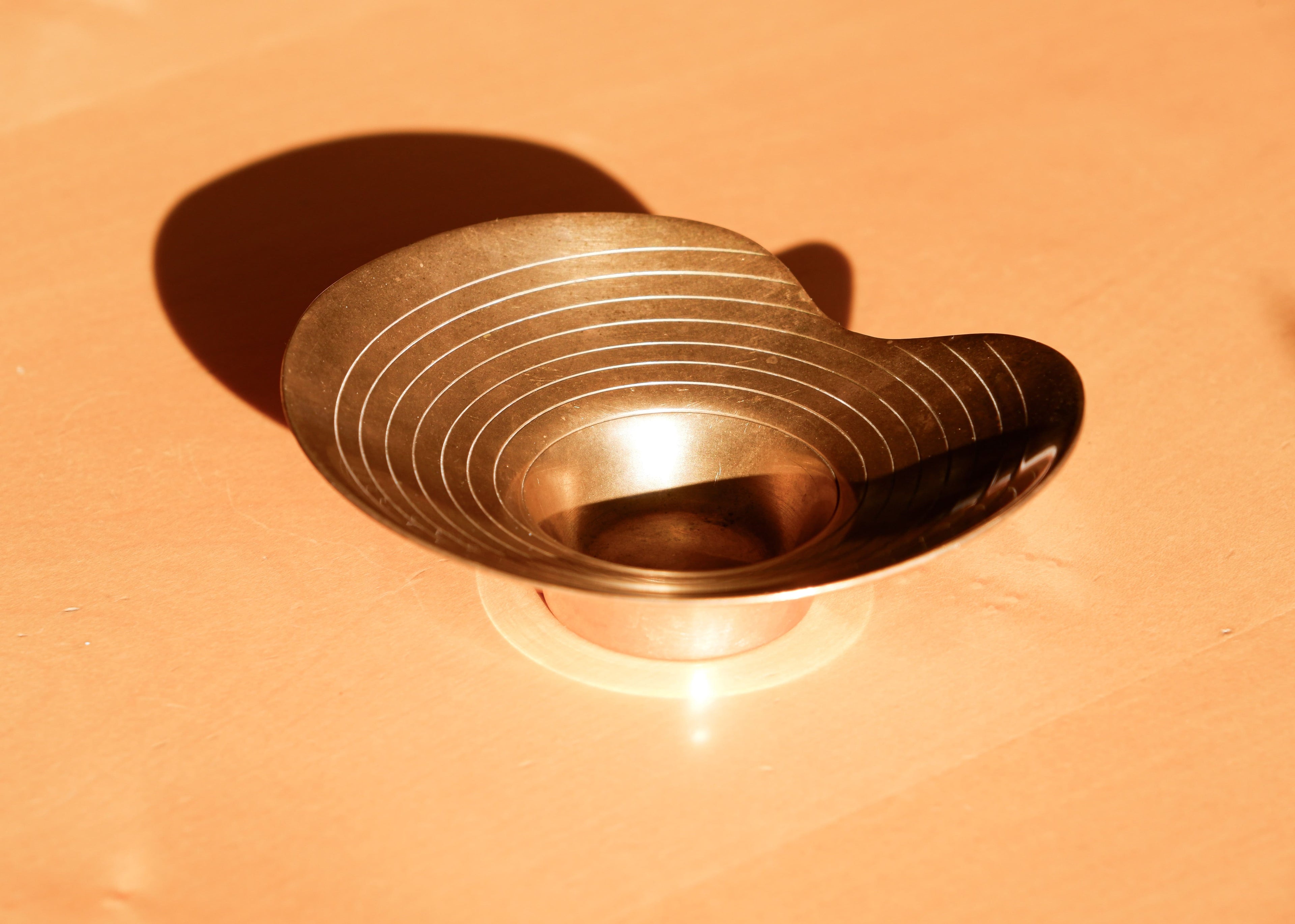 Paavo Tynell, brass bowl model 13, 1950.
