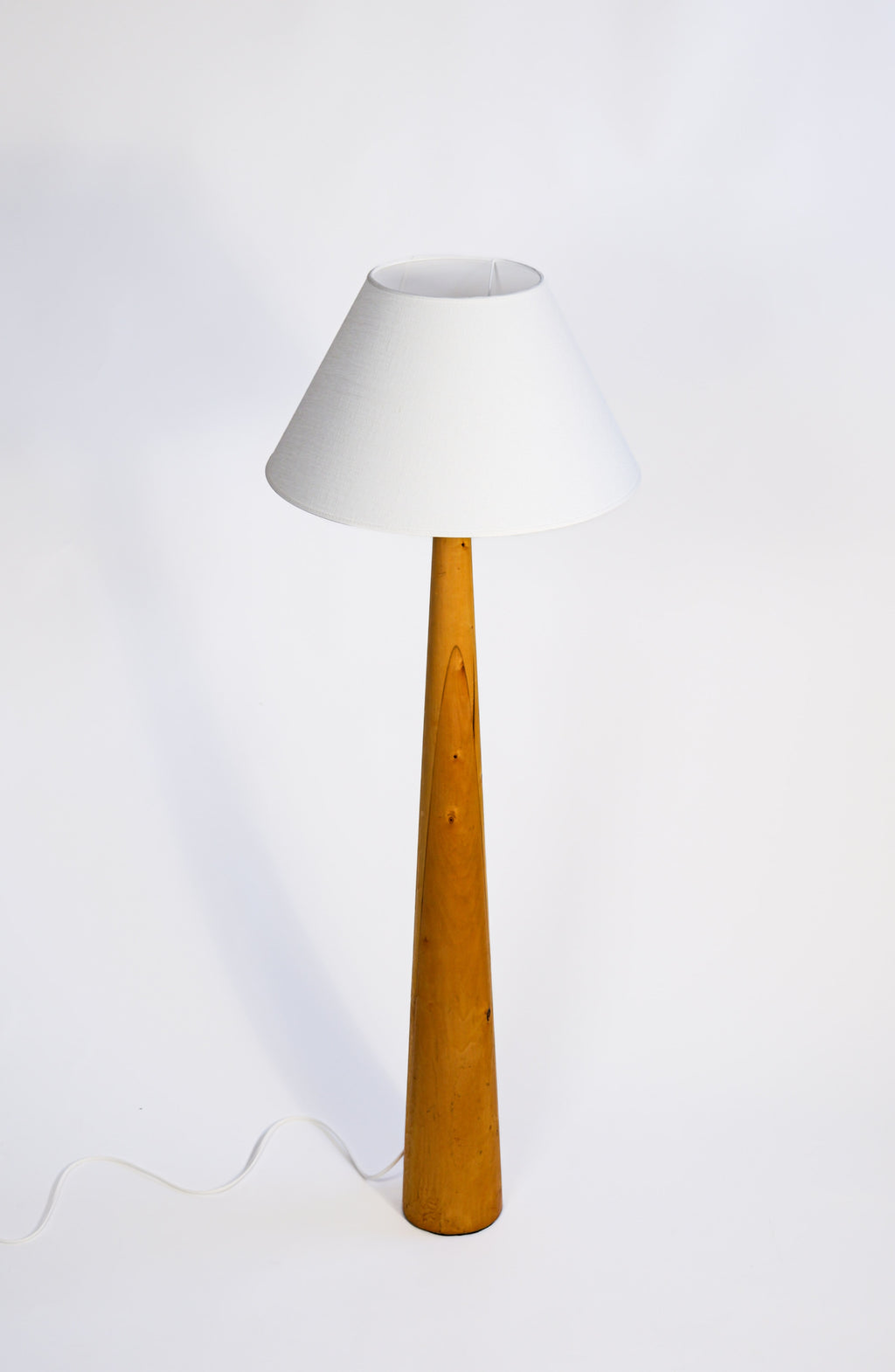 Swedish mid century floor lamp, circa 1960.