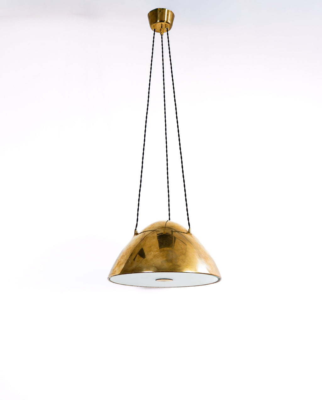 Paavo Tynell ceiling lamp model 1959 for Taito. Circa 1950.