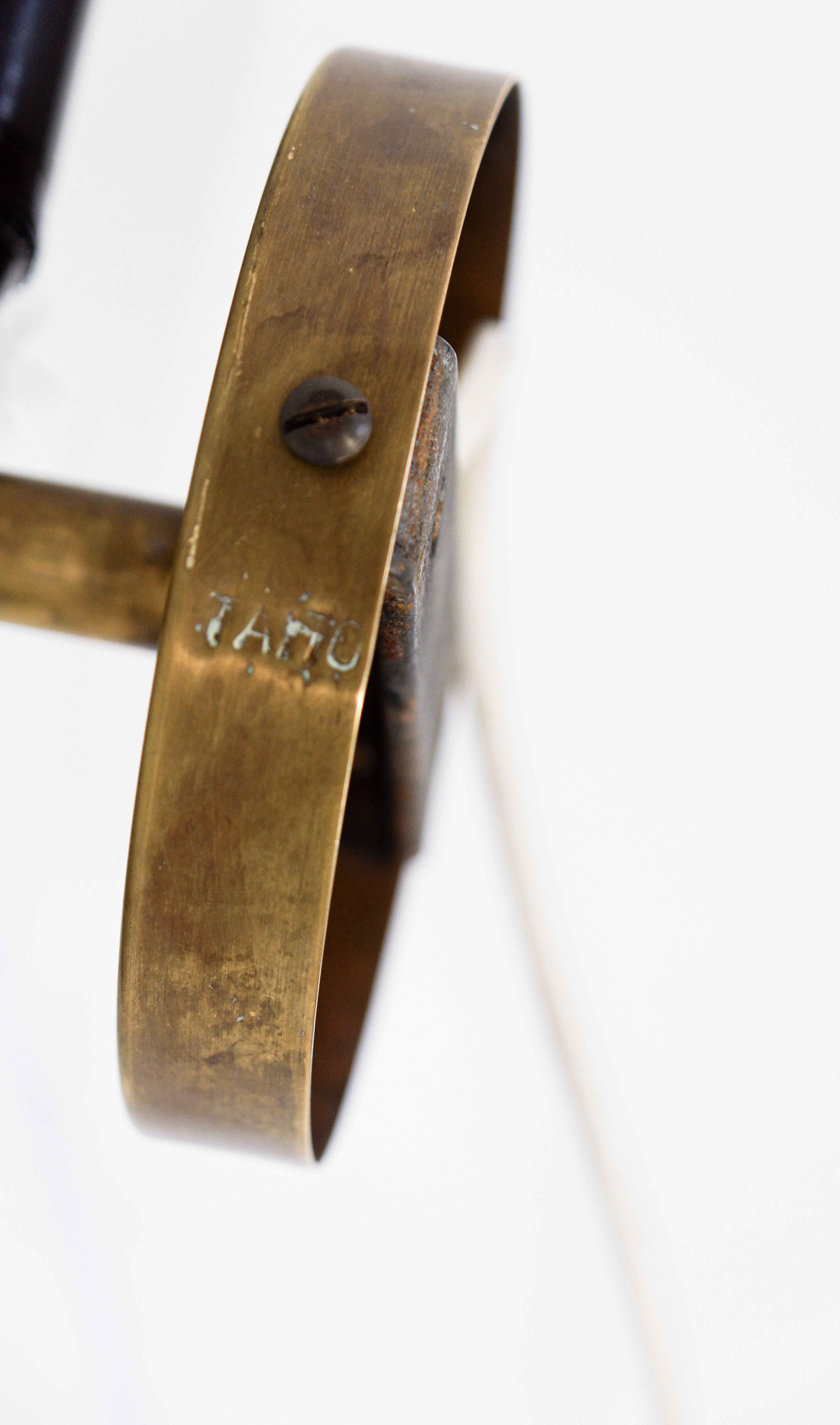Paavo Tynell, Pair of wall lamp model 10330 for Taito, circa 1950.