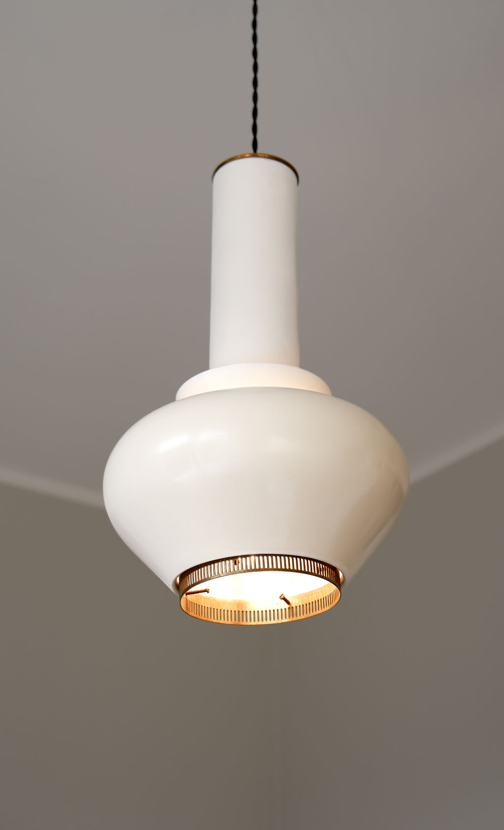 Alvar Aalto, ceiling light model A334 for Valaistustyö.