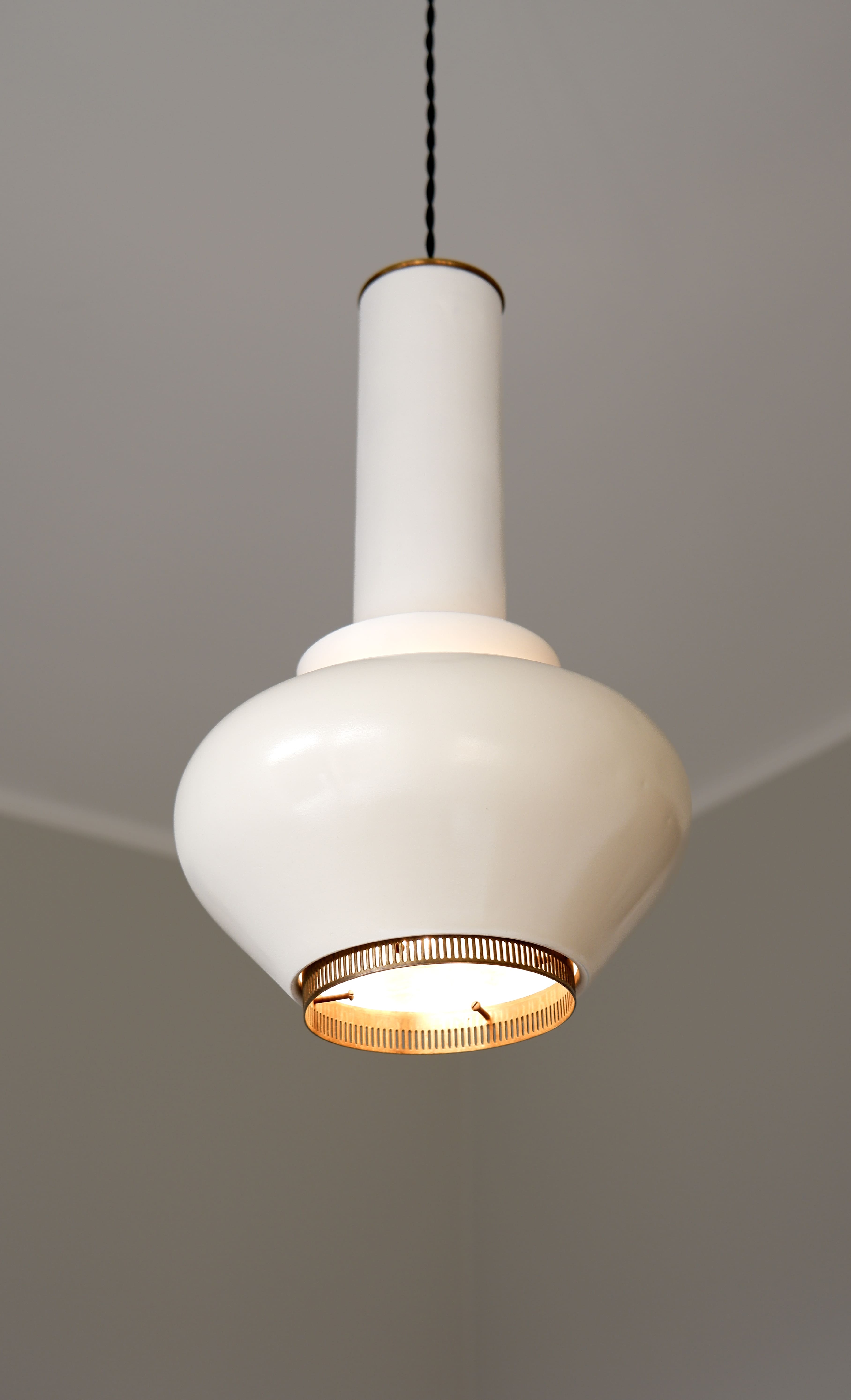 Alvar Aalto, ceiling light model A334 for Valaistustyö.
