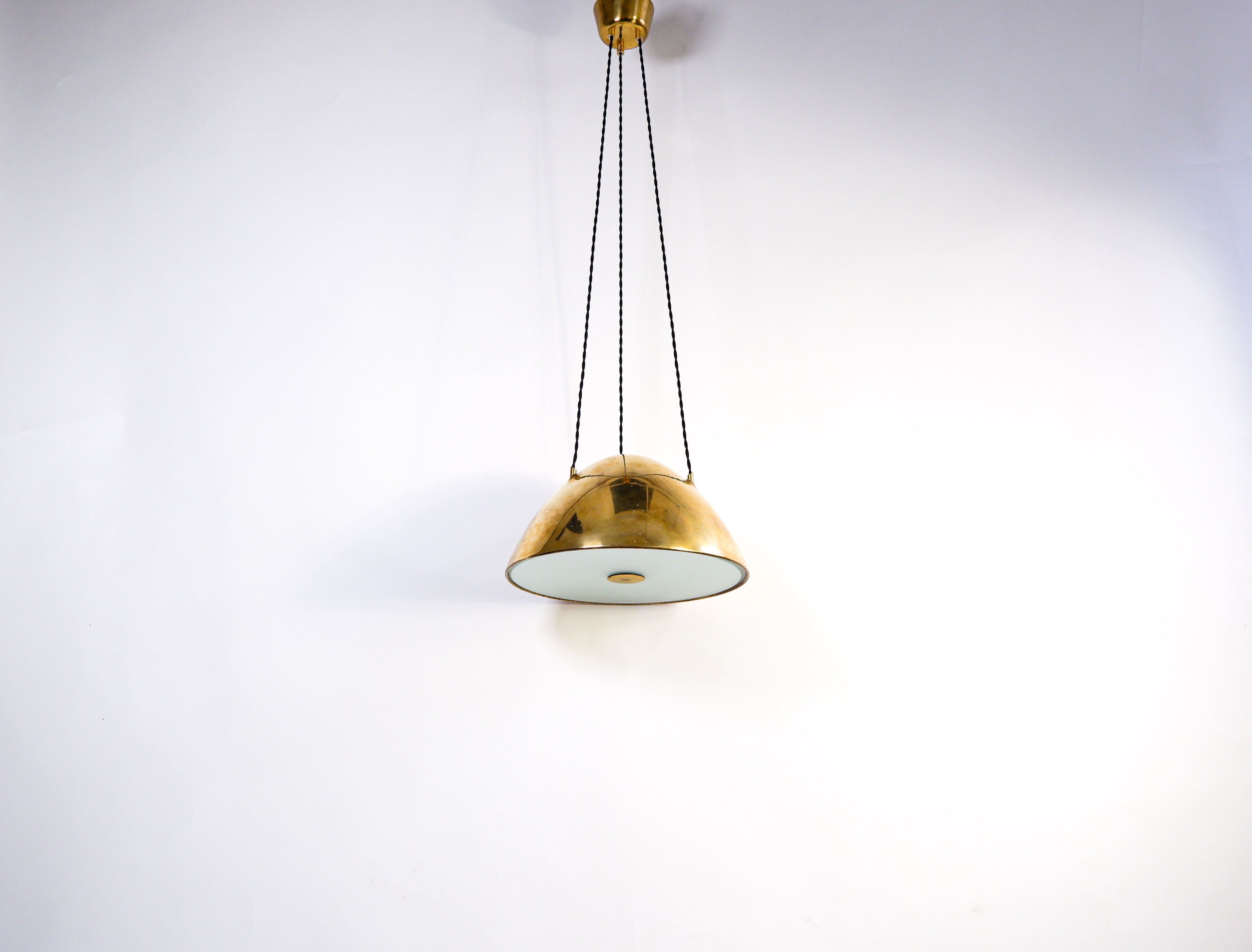 Paavo Tynell ceiling lamp model 1959 for Taito. Circa 1950.