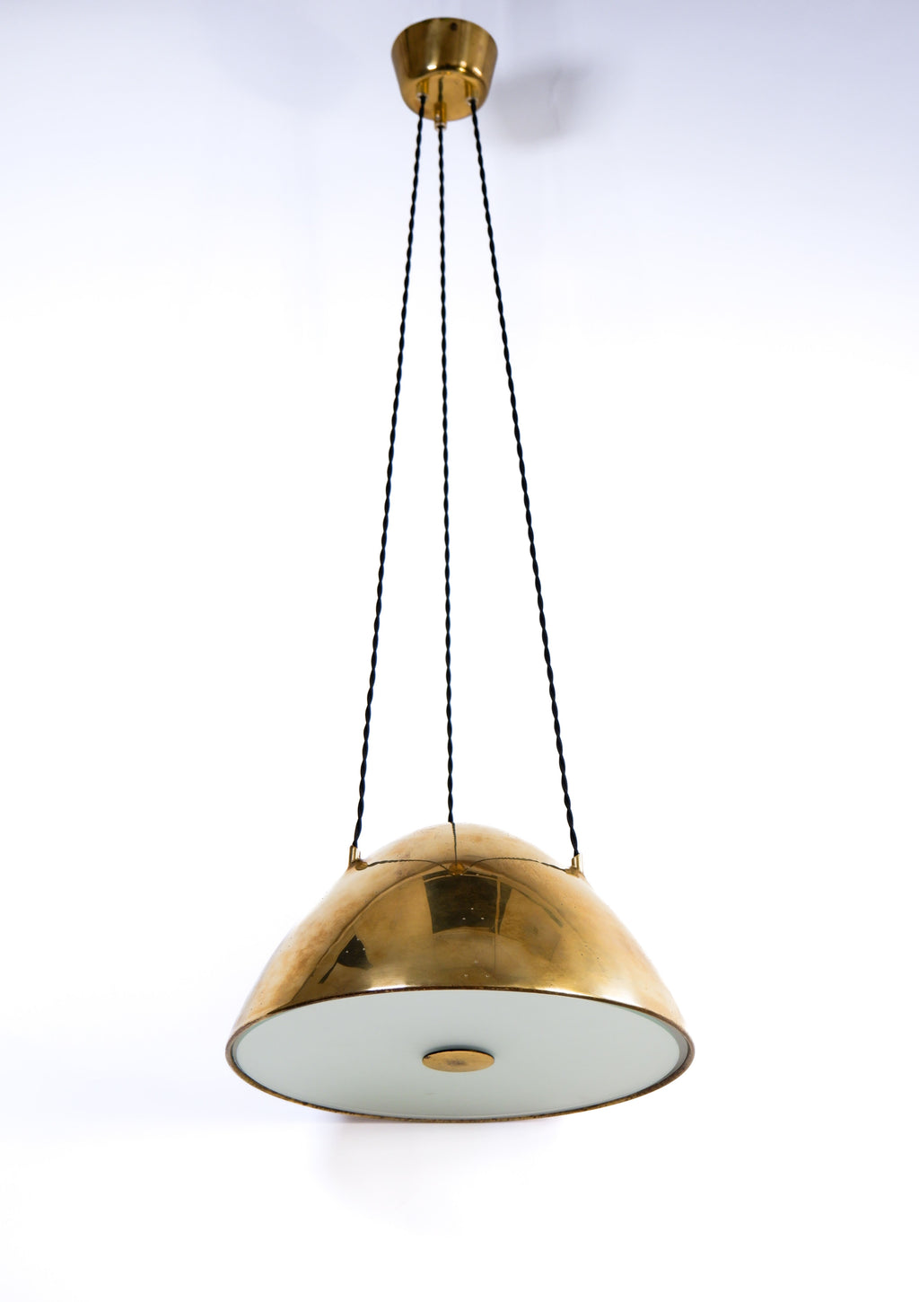 Paavo Tynell ceiling lamp model 1959 for Taito. Circa 1950.