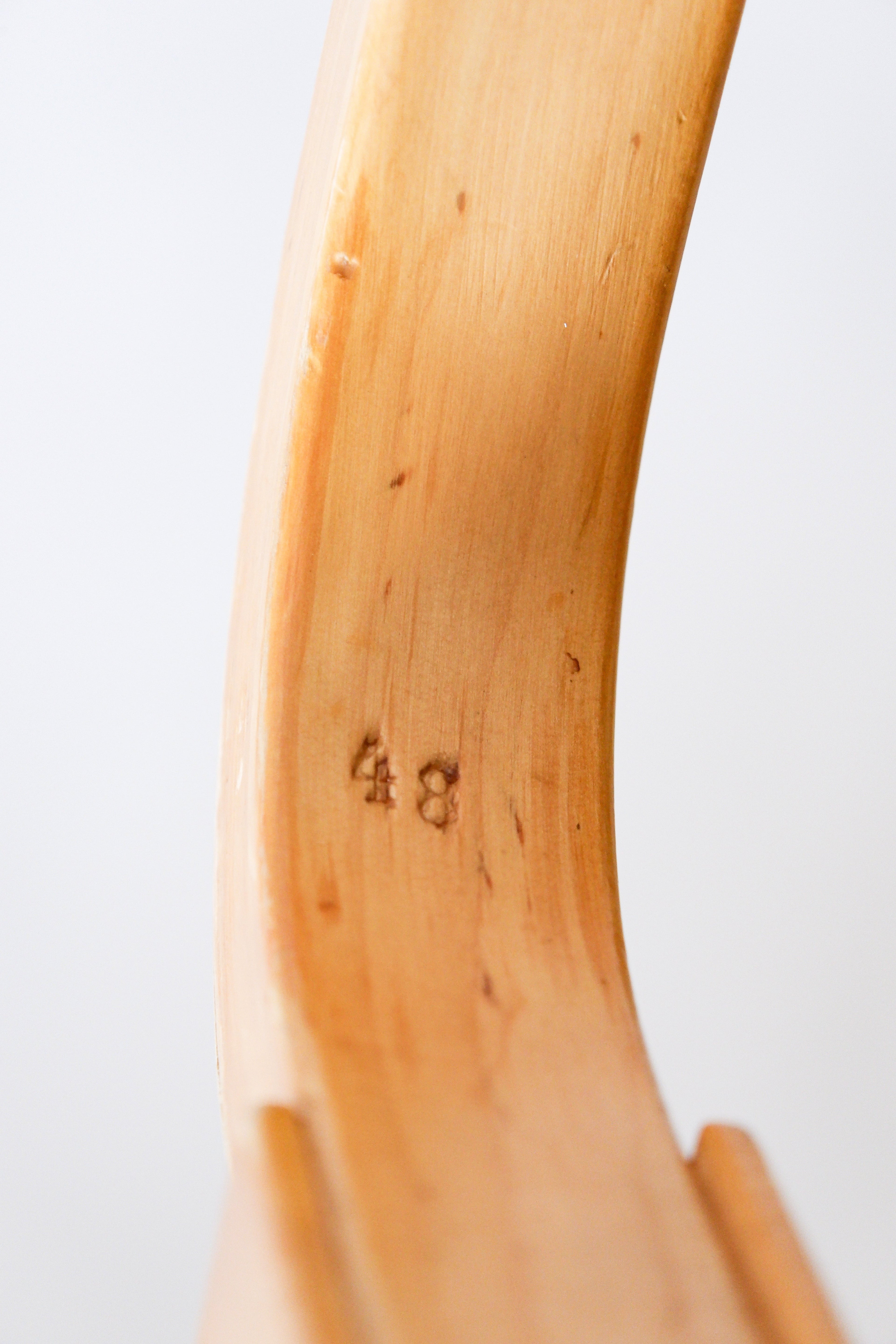 Alvar Aalto, rare variation of the model 46 for Artek, circa 1960.