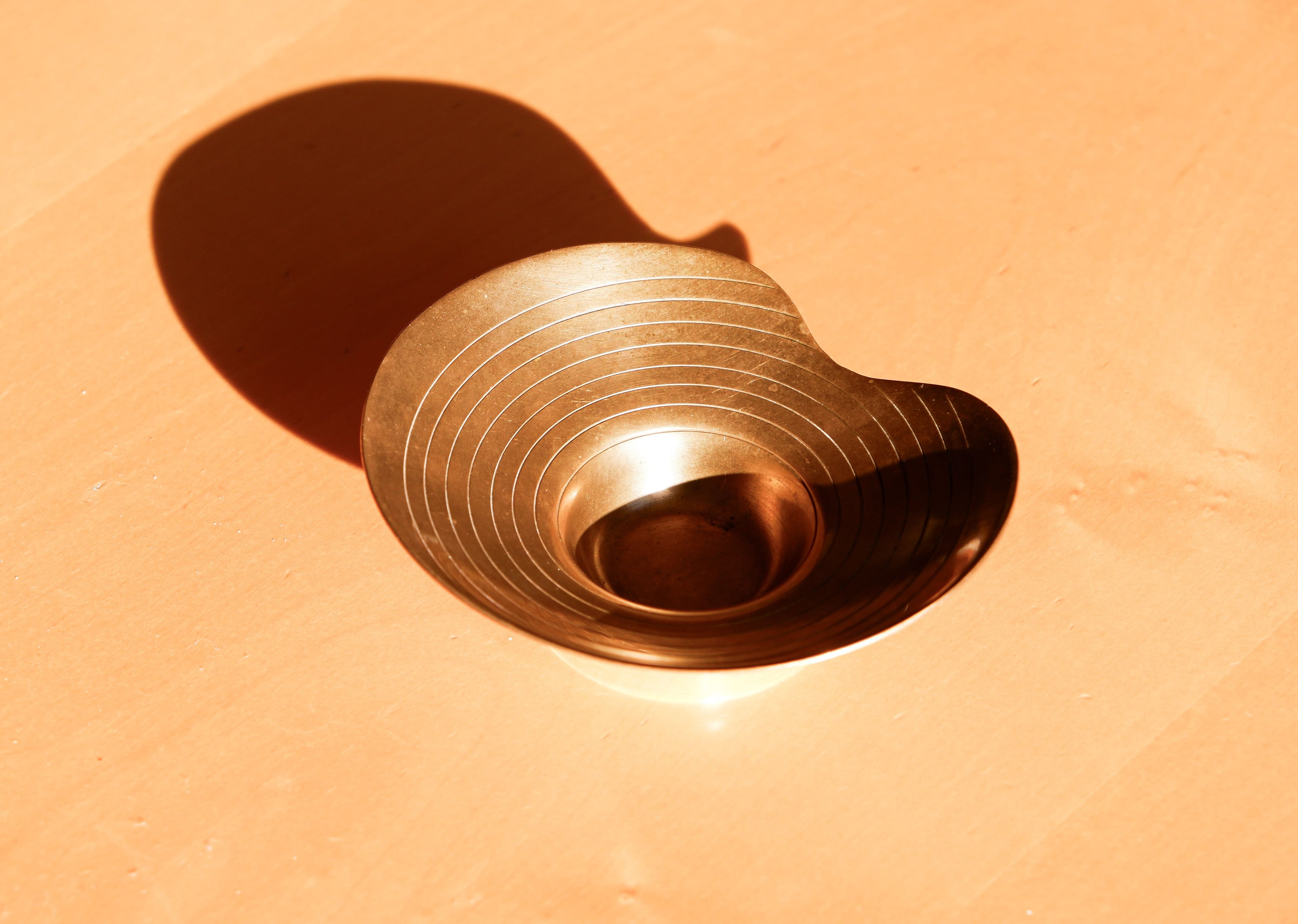 Paavo Tynell, brass bowl model 13, 1950.