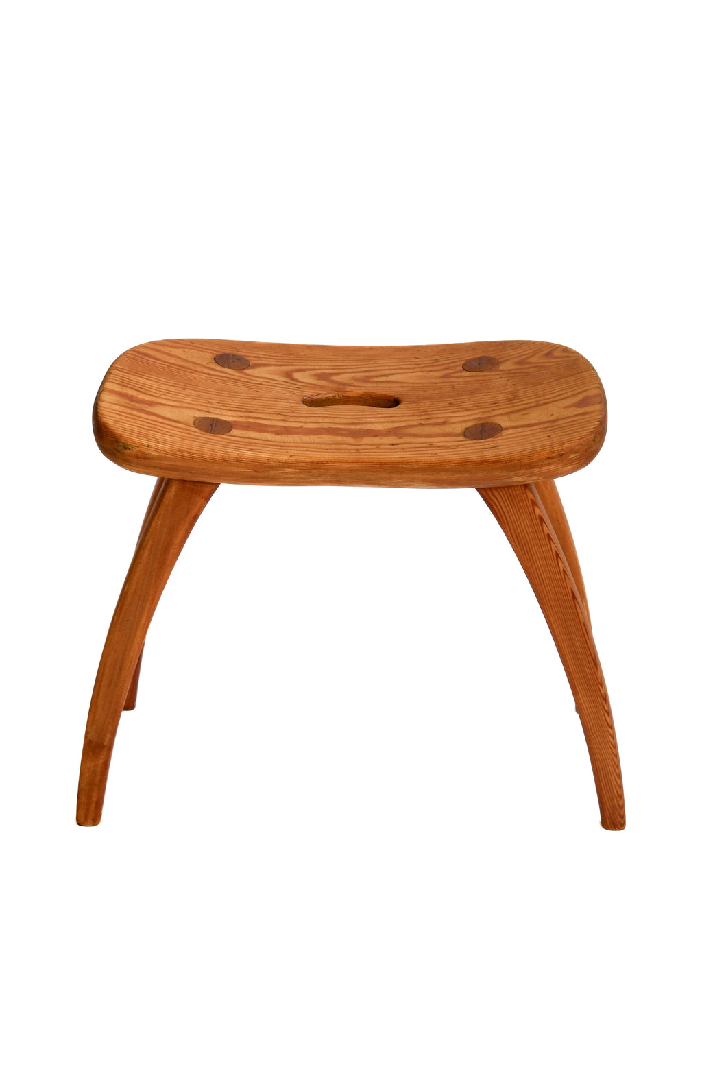 Torsten Claesson stool in pine. Sweden circa 1950