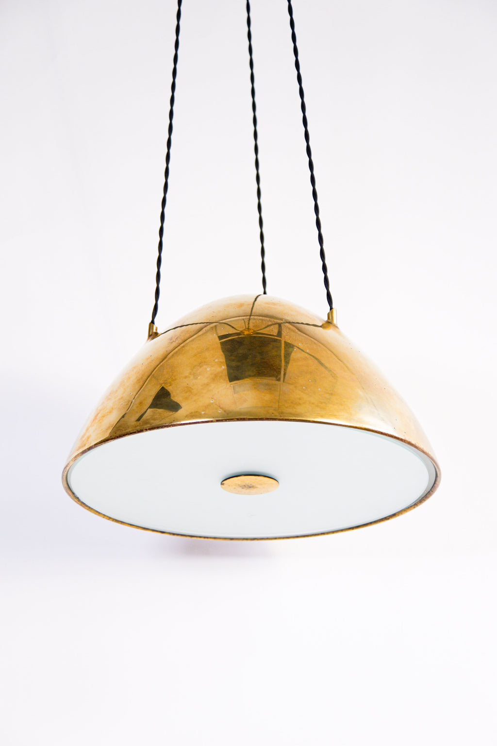 Paavo Tynell ceiling lamp model 1959 for Taito. Circa 1950.