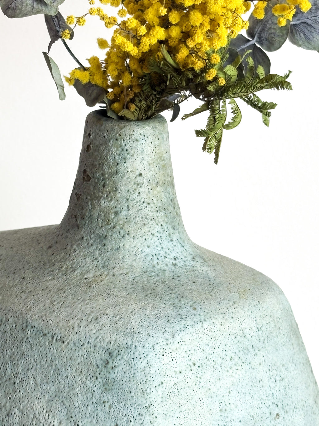 Important vase by Les 2 Potiers, in "Lave emaillée" circa 1960.