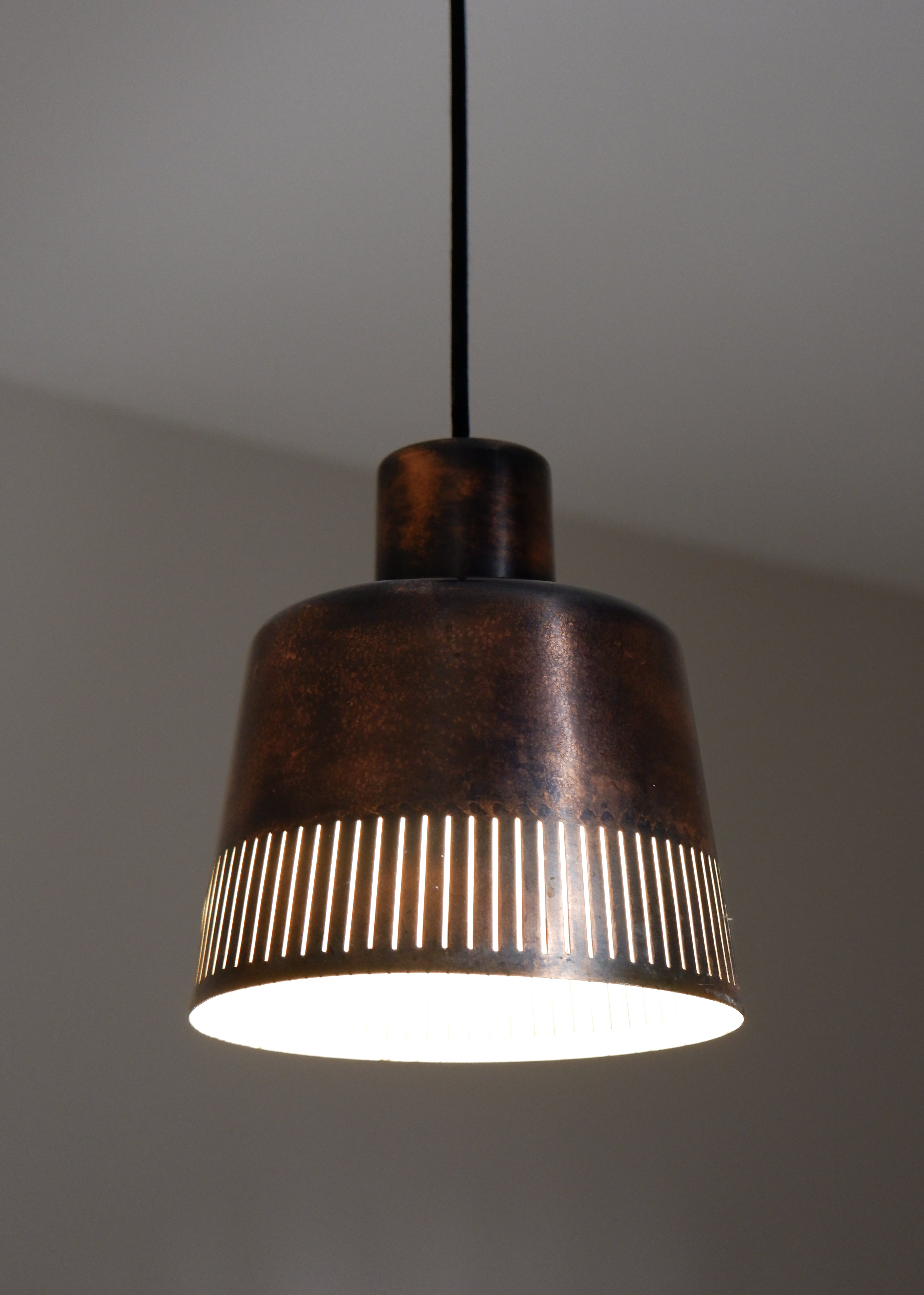 Hans Bergström, pendant copper light edited by Atelje Lyktan.