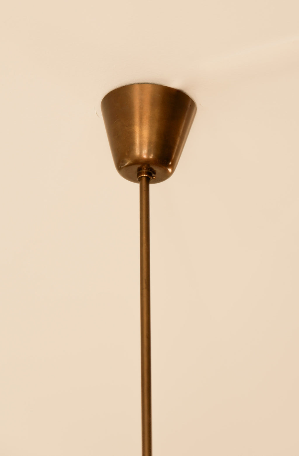 Finnish Opal ceiling light circa 1960.