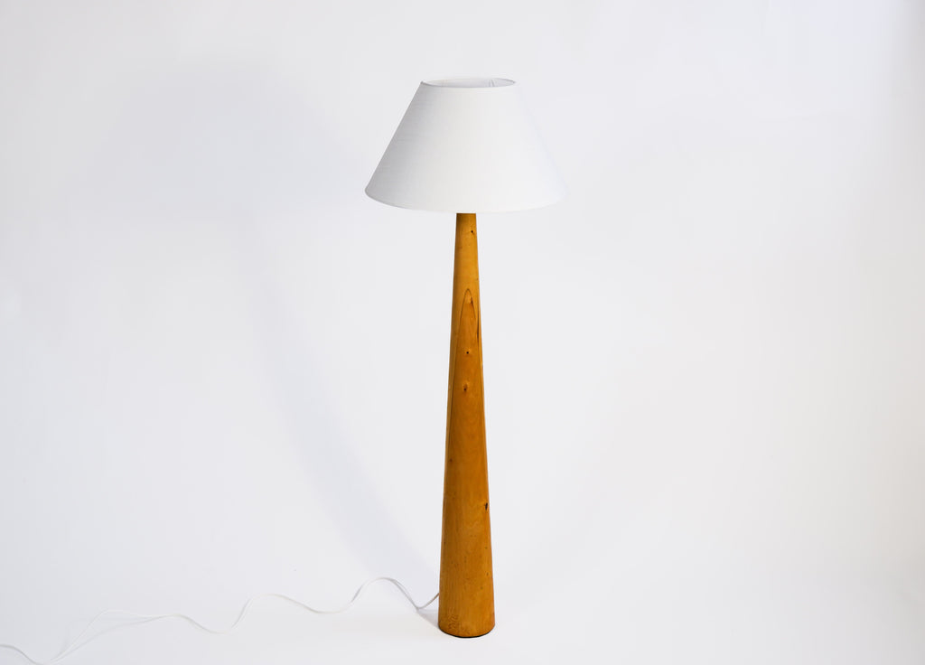 Swedish mid century floor lamp, circa 1960.