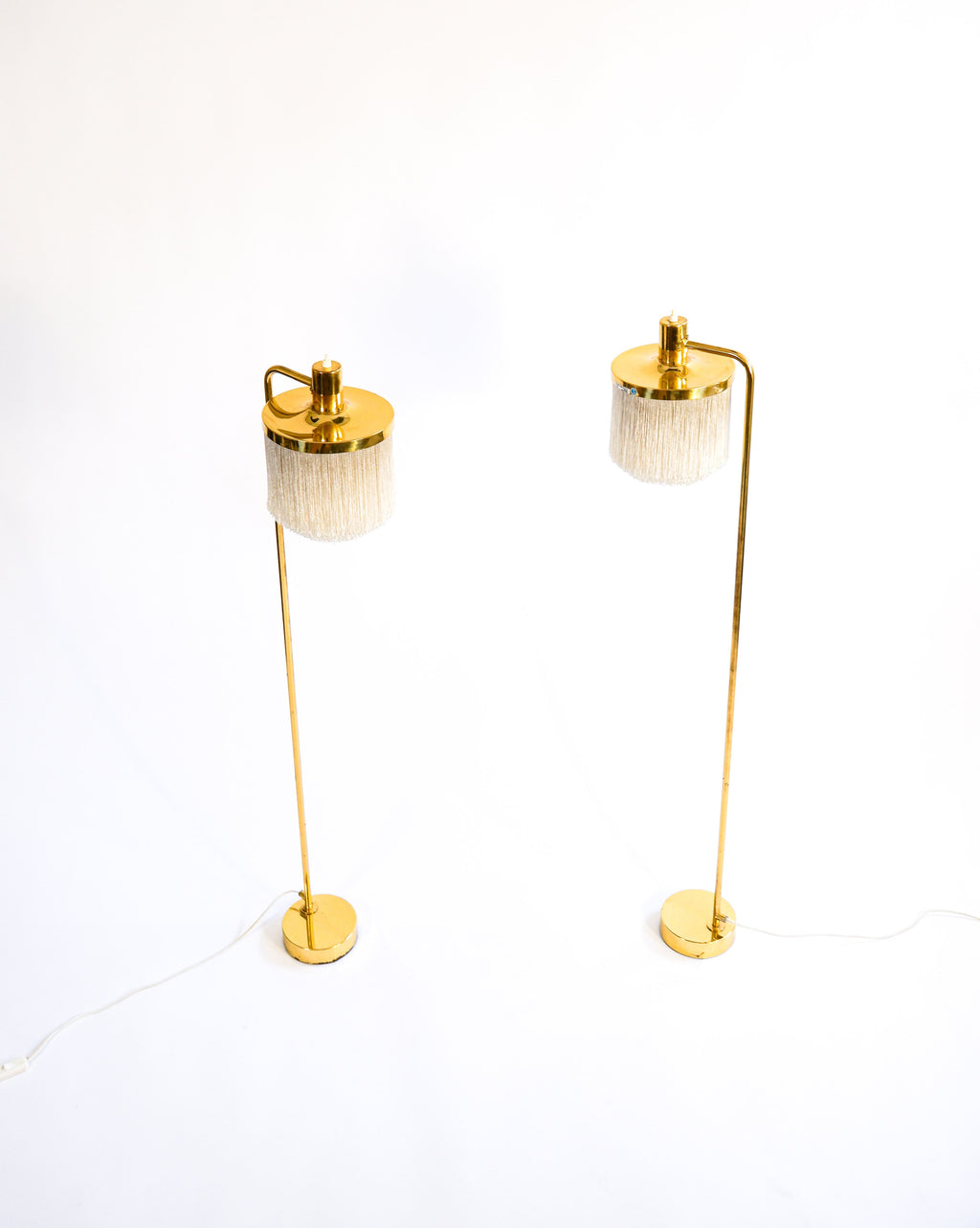 Hans Agne Jakobsson pair of Floor lamp model G 109. Cira 1960