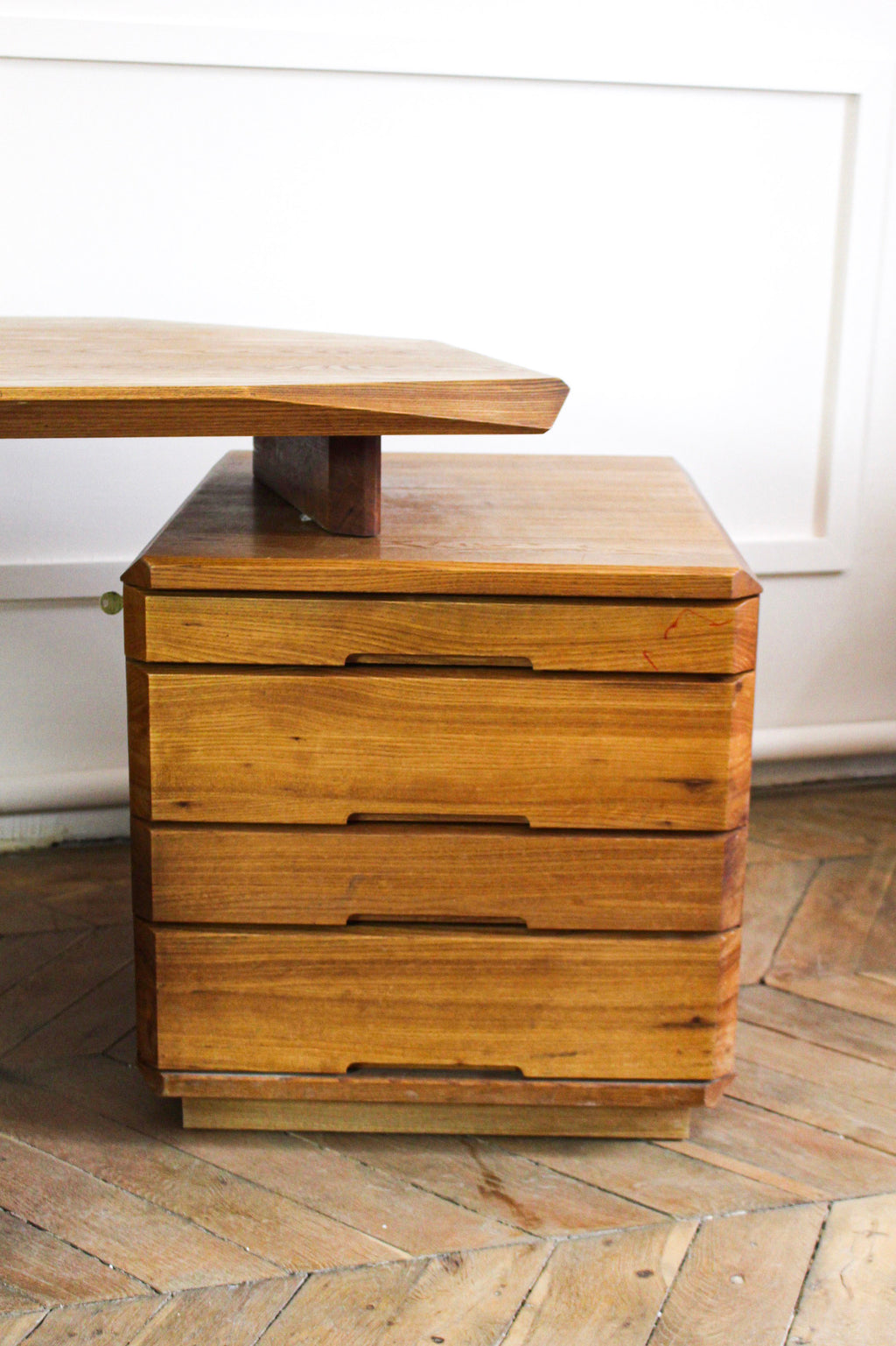 Pierre Chapo, large desk model B40, 1980.