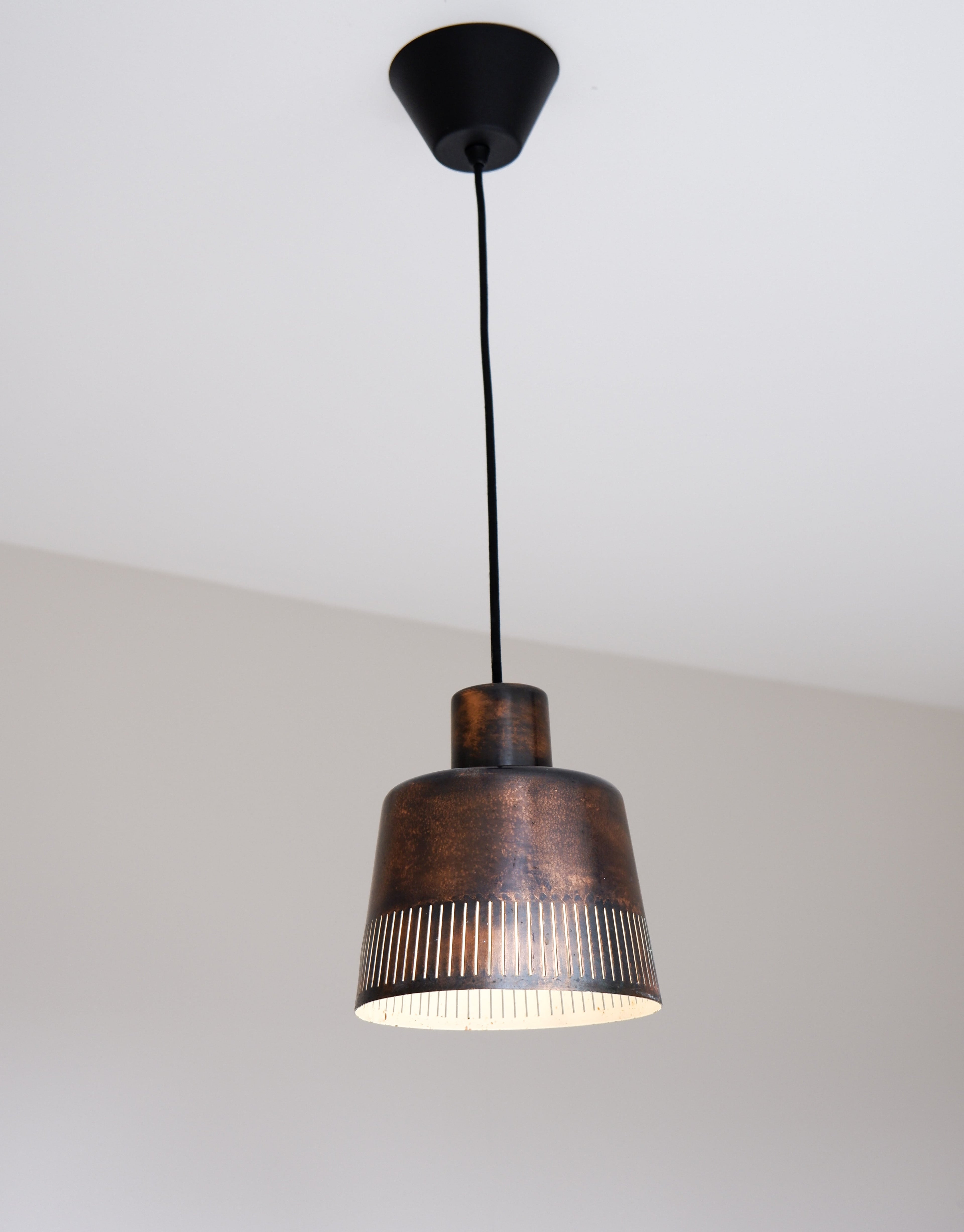 Hans Bergström, pendant copper light edited by Atelje Lyktan.