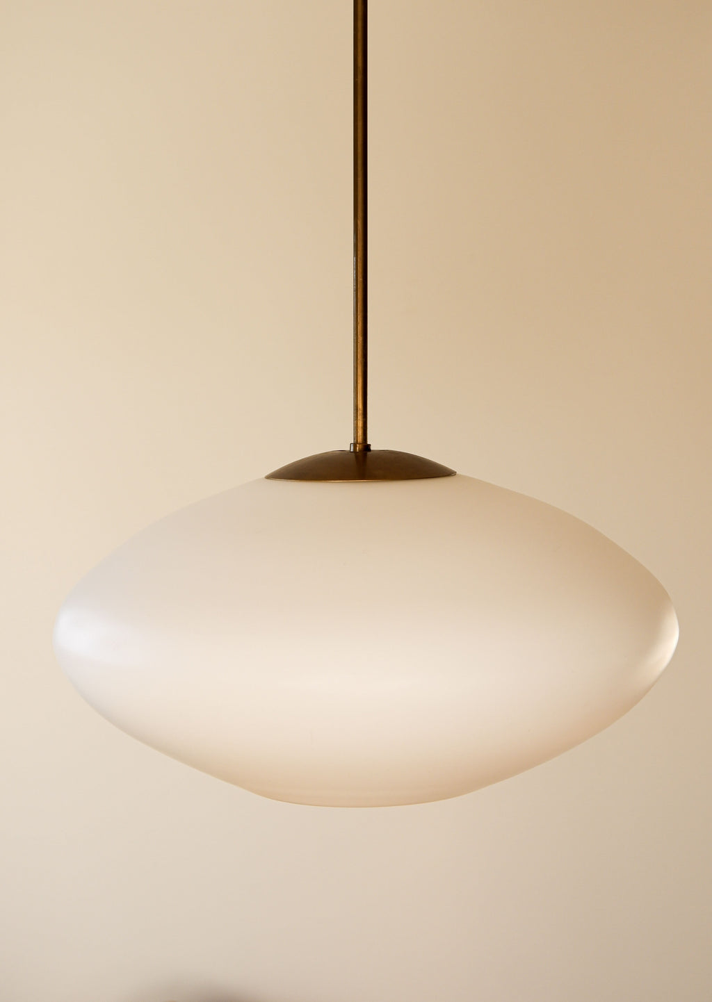 Finnish Opal ceiling light circa 1960.