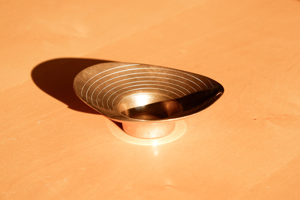 Paavo Tynell, brass bowl model 13, 1950.