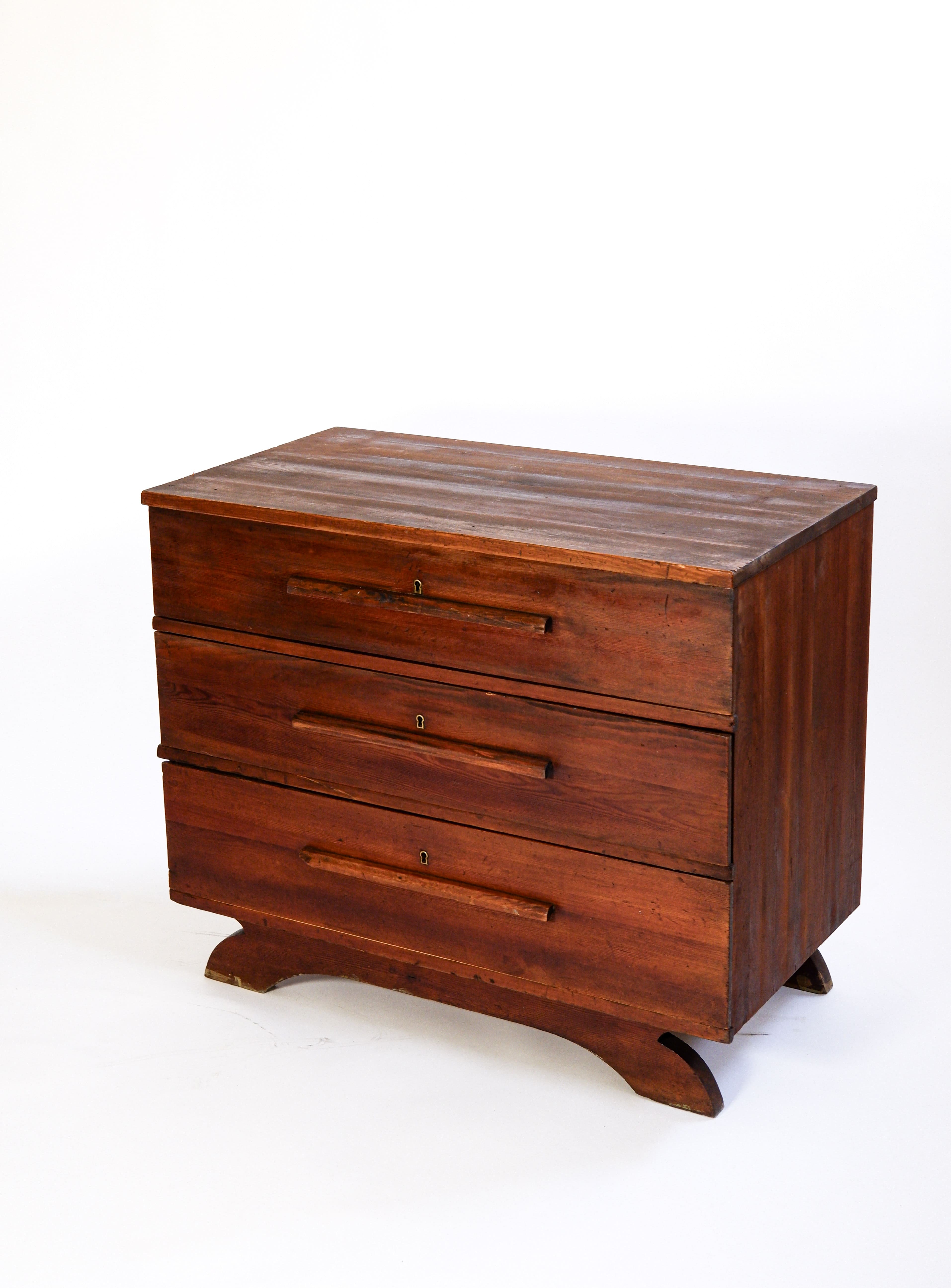Axel Einar Hjorth Style small buffet, Sweden 1950.
