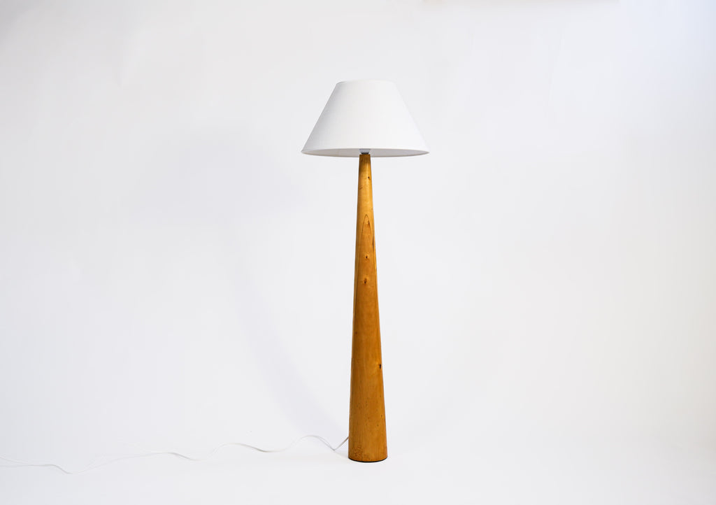 Swedish mid century floor lamp, circa 1960.