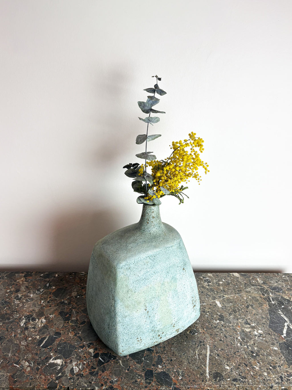 Important vase by Les 2 Potiers, in "Lave emaillée" circa 1960.