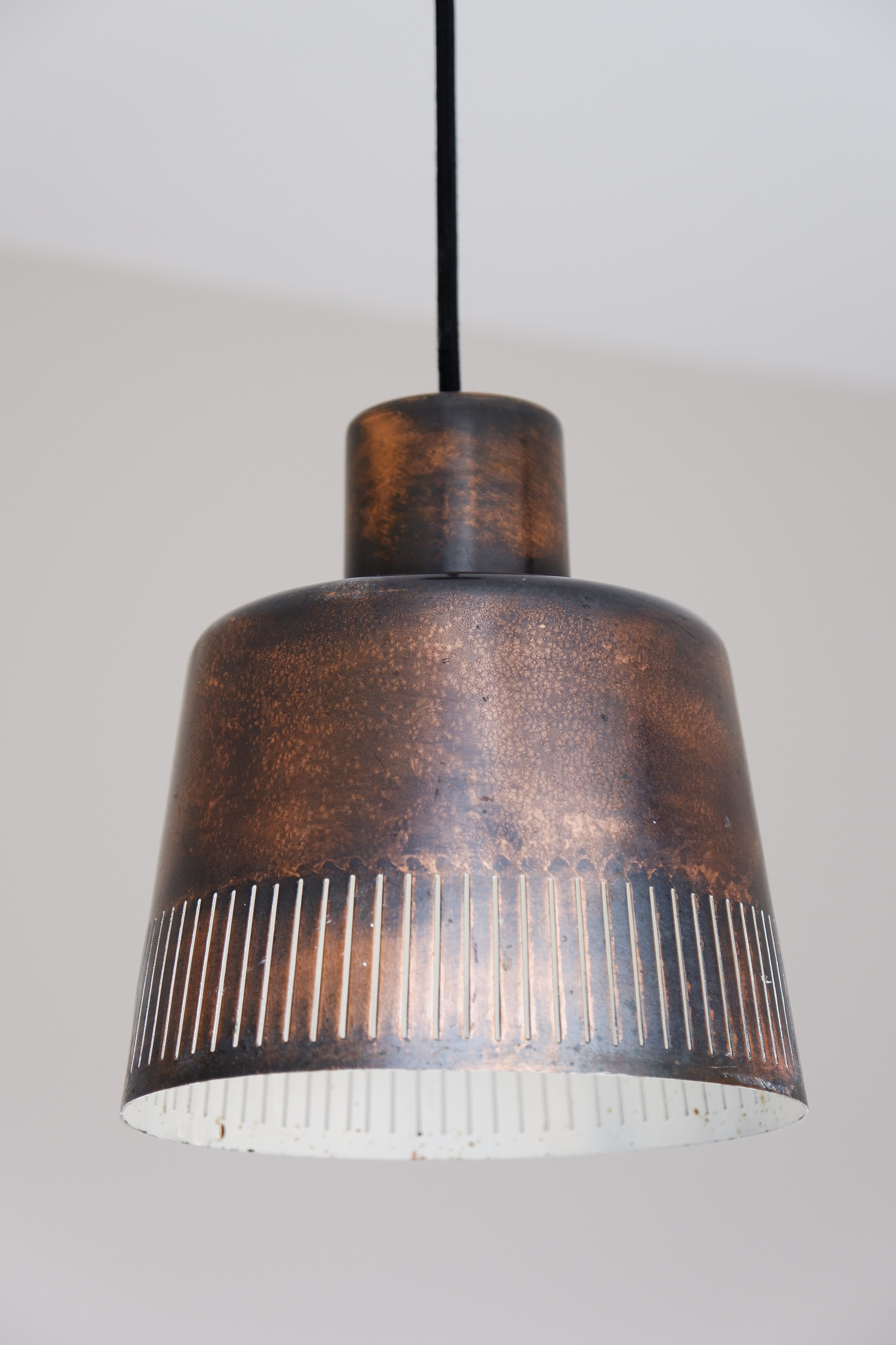 Hans Bergström, pendant copper light edited by Atelje Lyktan.
