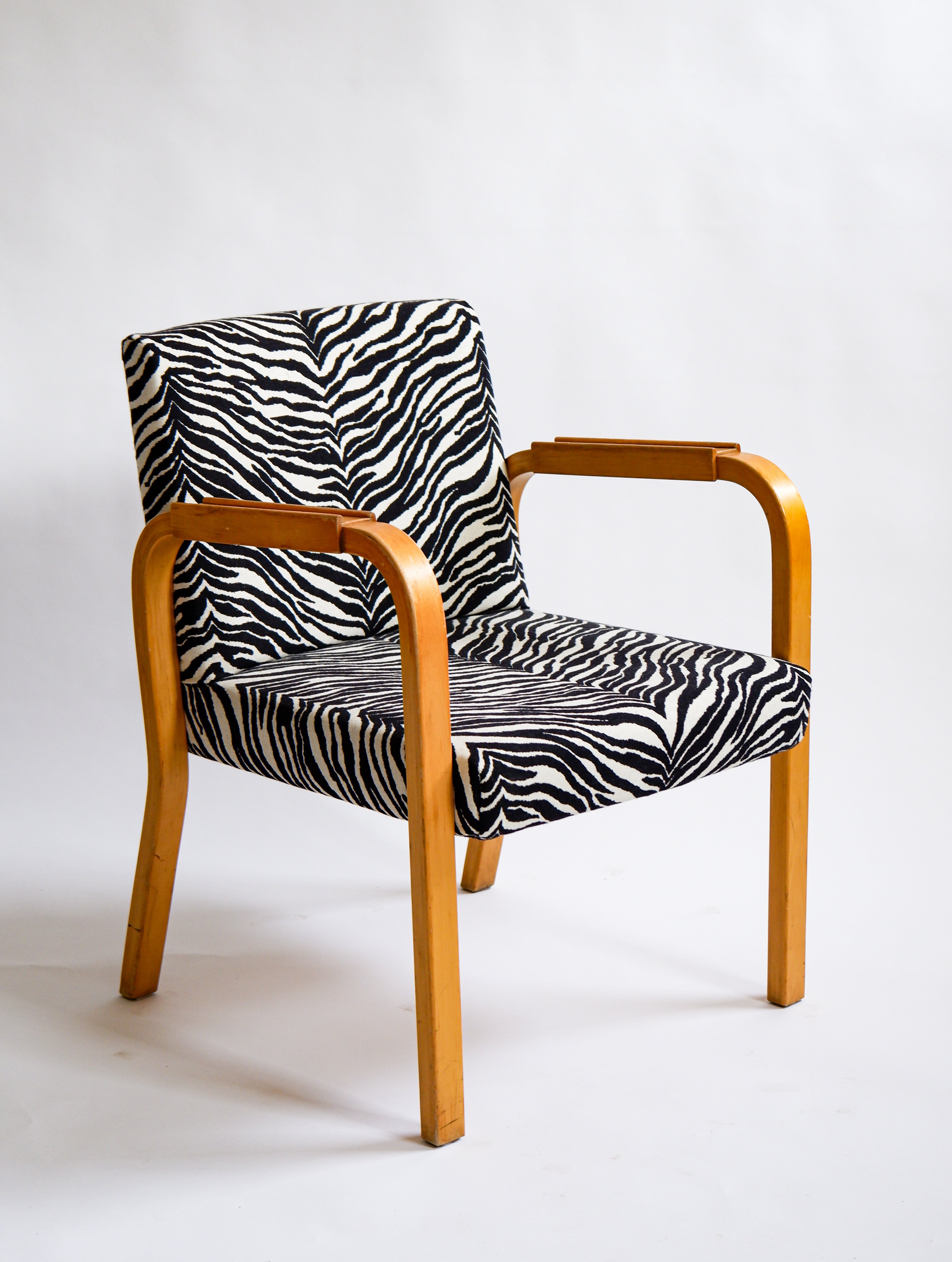 Alvar Aalto, rare variation of the model 46 for Artek, circa 1960.