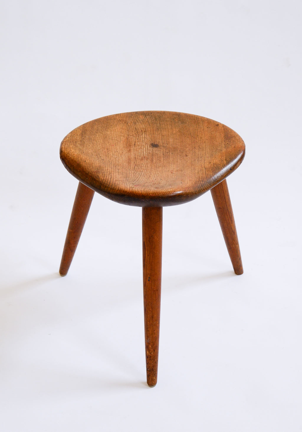 Norweigian pine stool for Norsk Husflid, 1950.