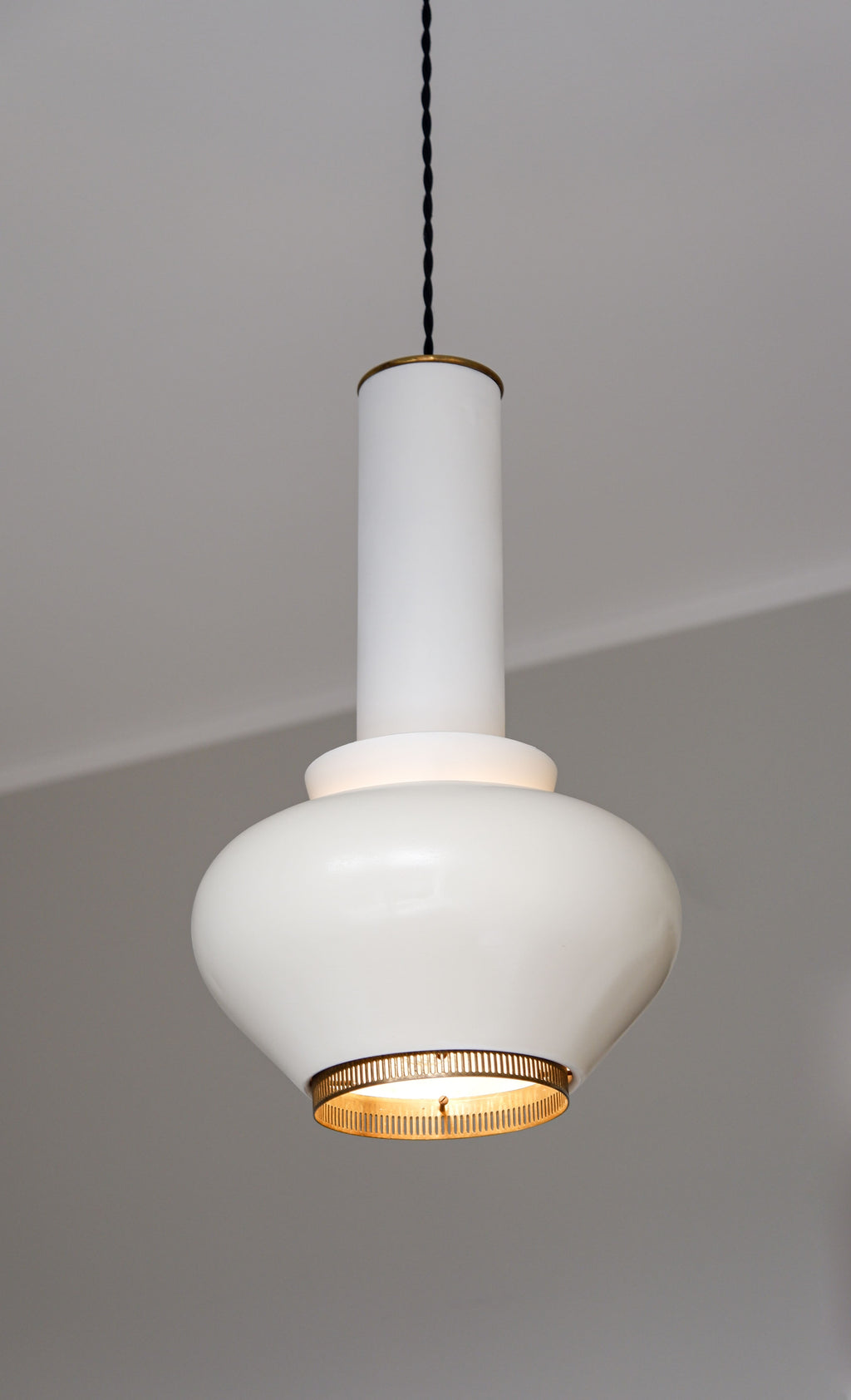 Alvar Aalto, ceiling light model A334 for Valaistustyö.