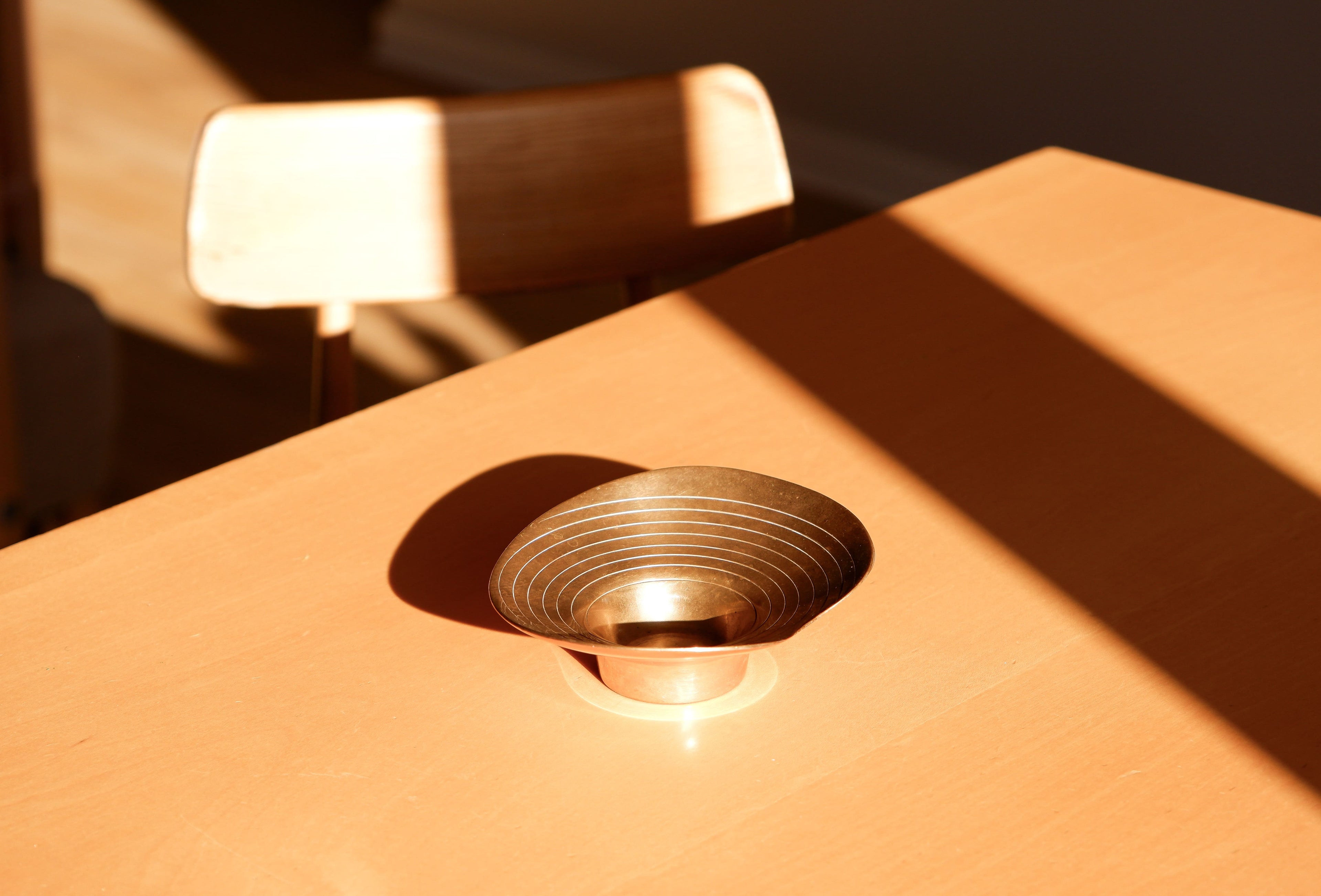 Paavo Tynell, brass bowl model 13, 1950.
