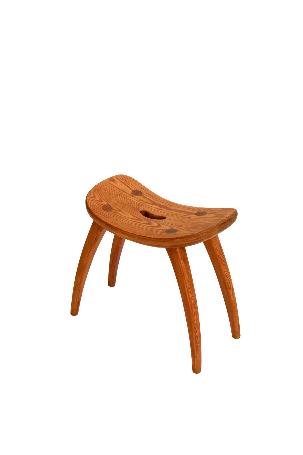 Torsten Claesson stool in pine. Sweden circa 1950