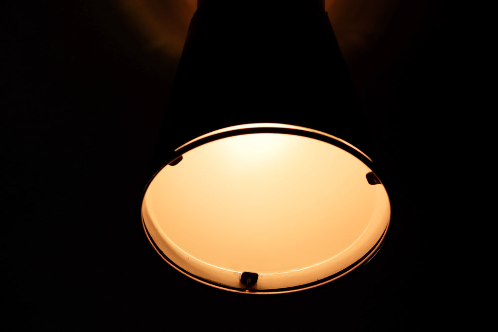 Paavo Tynell flush mount circa 1950.