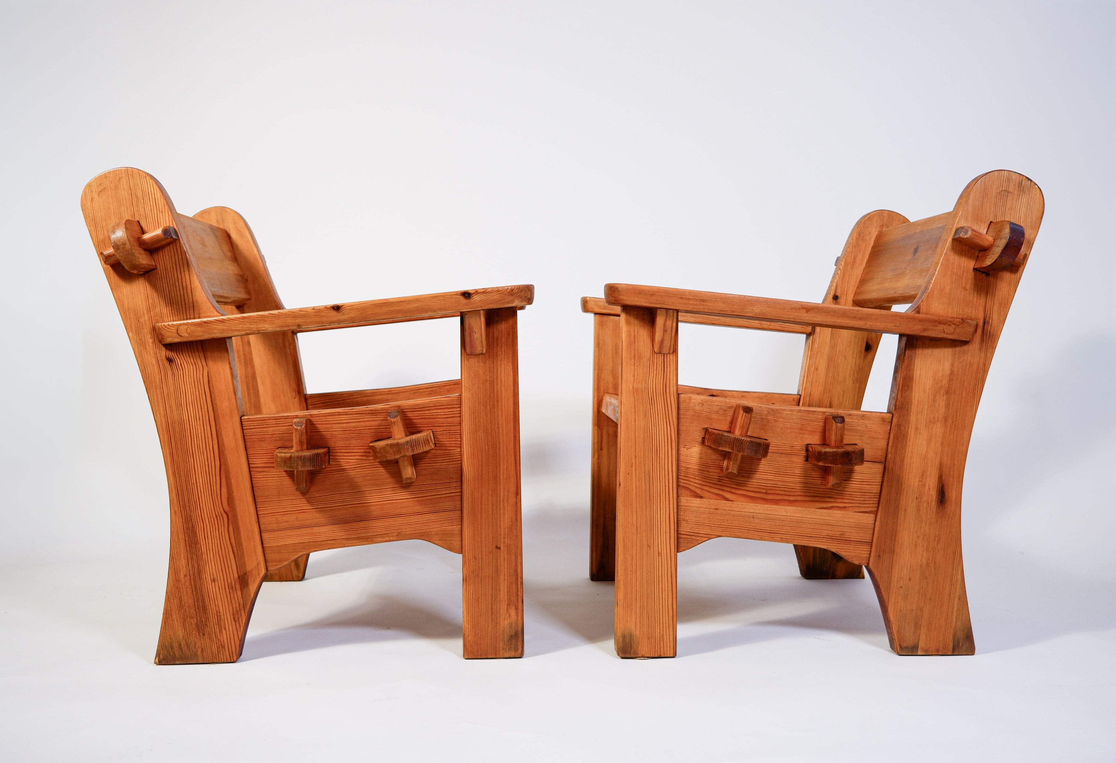 David Rosèn, berga pair of armchair for nordiska Kompaniet, 1944.