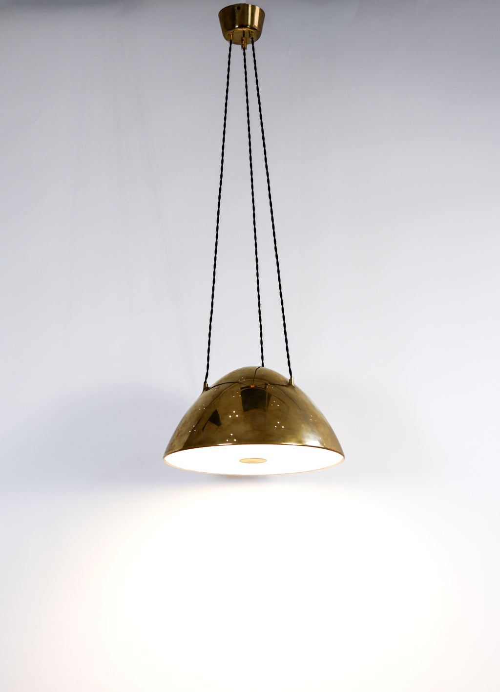 Paavo Tynell ceiling lamp model 1959 for Taito. Circa 1950.