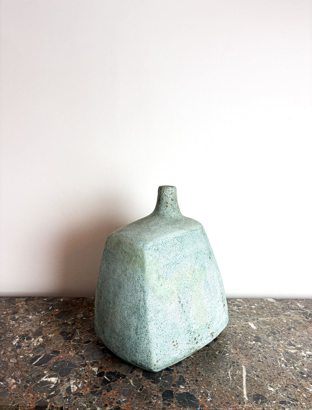 Important vase by Les 2 Potiers, in "Lave emaillée" circa 1960.