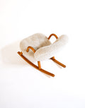 Vintage "Clam” rocking chair attributed to Arnold Madsen for Madsen & Schubell, Denmark 1944