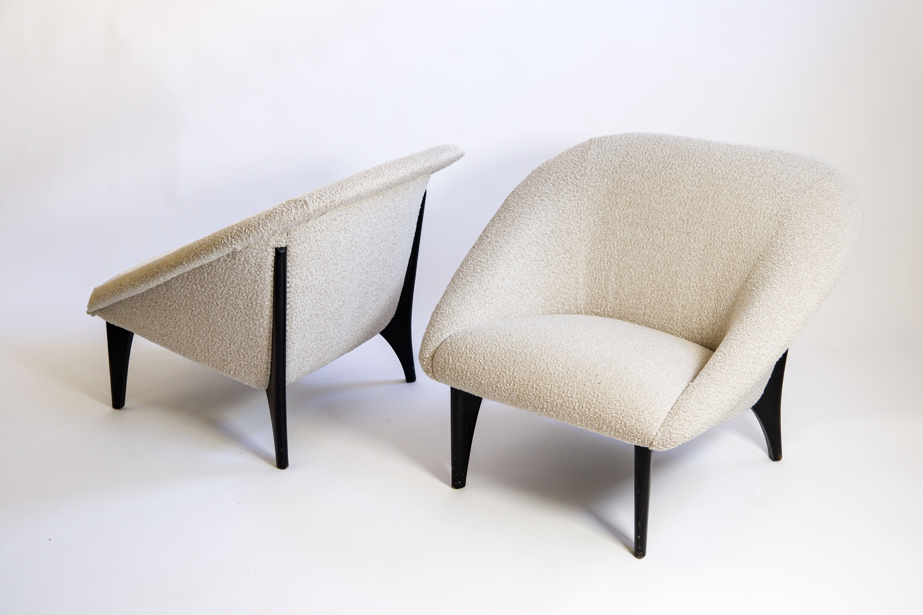 Arne Norell for Westbergs Möbler AB, Pair of "Lido" armchair.