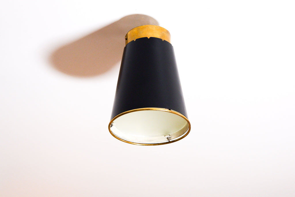 Paavo Tynell flush mount circa 1950.