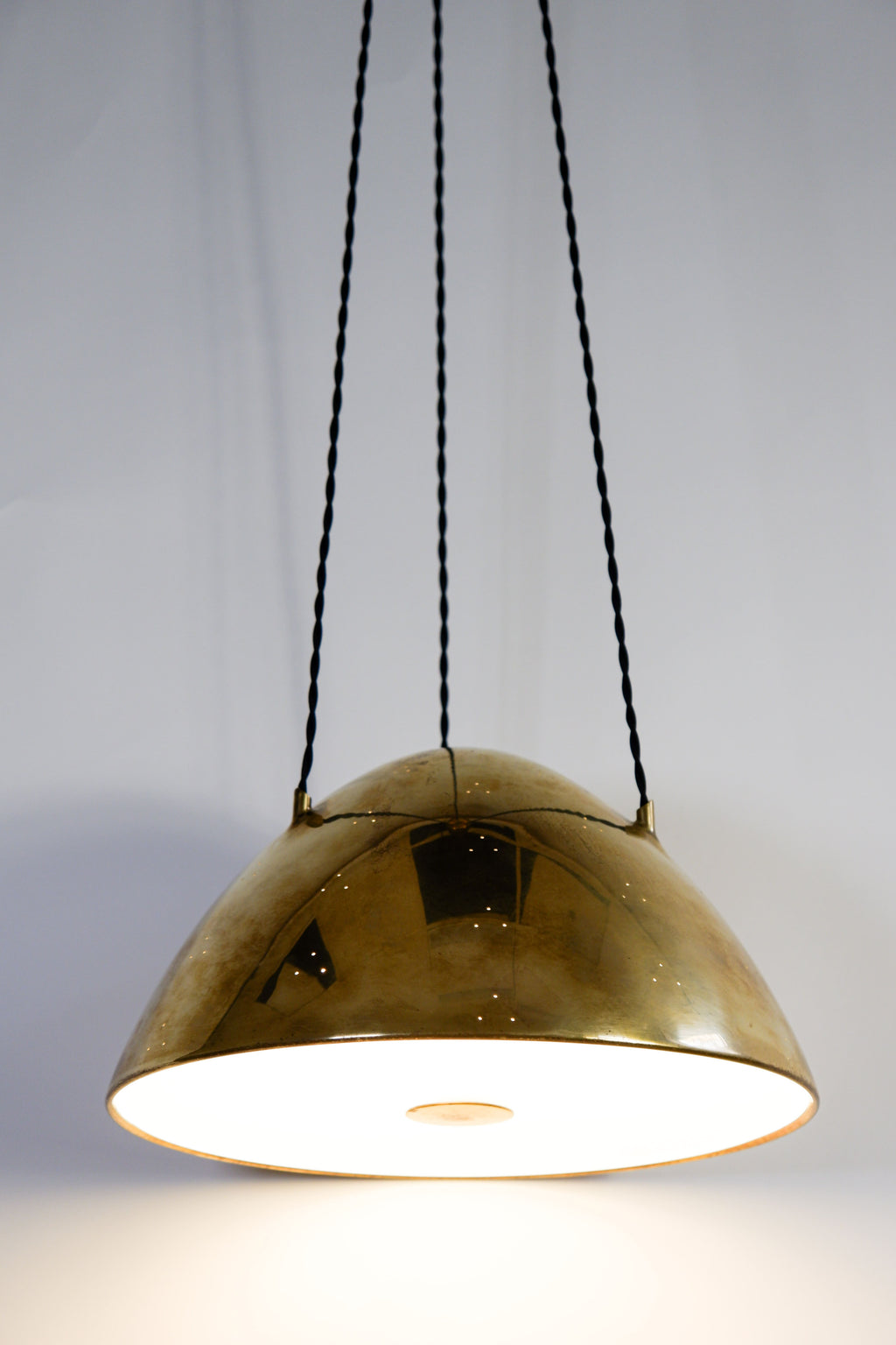 Paavo Tynell ceiling lamp model 1959 for Taito. Circa 1950.