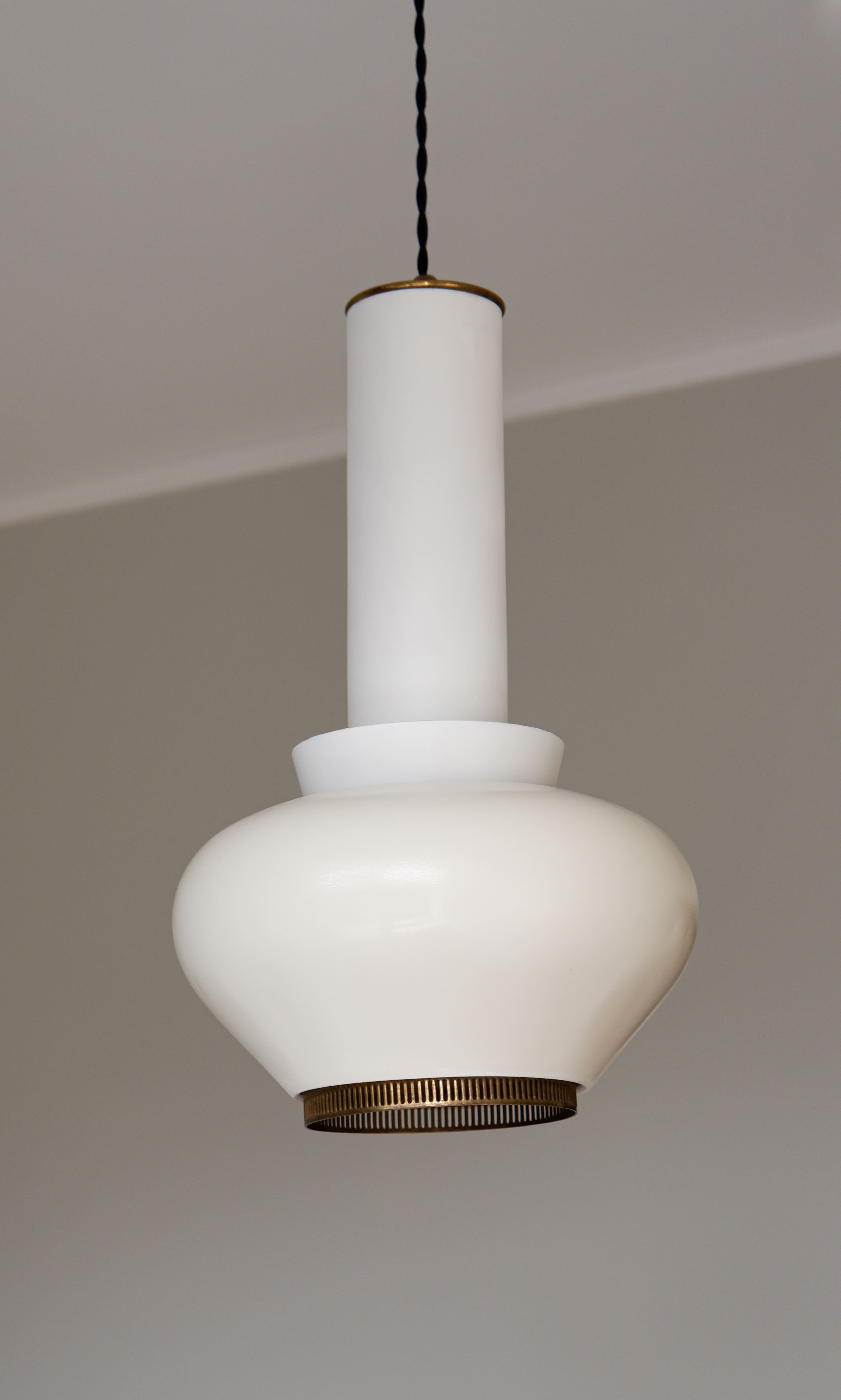 Alvar Aalto, ceiling light model A334 for Valaistustyö.