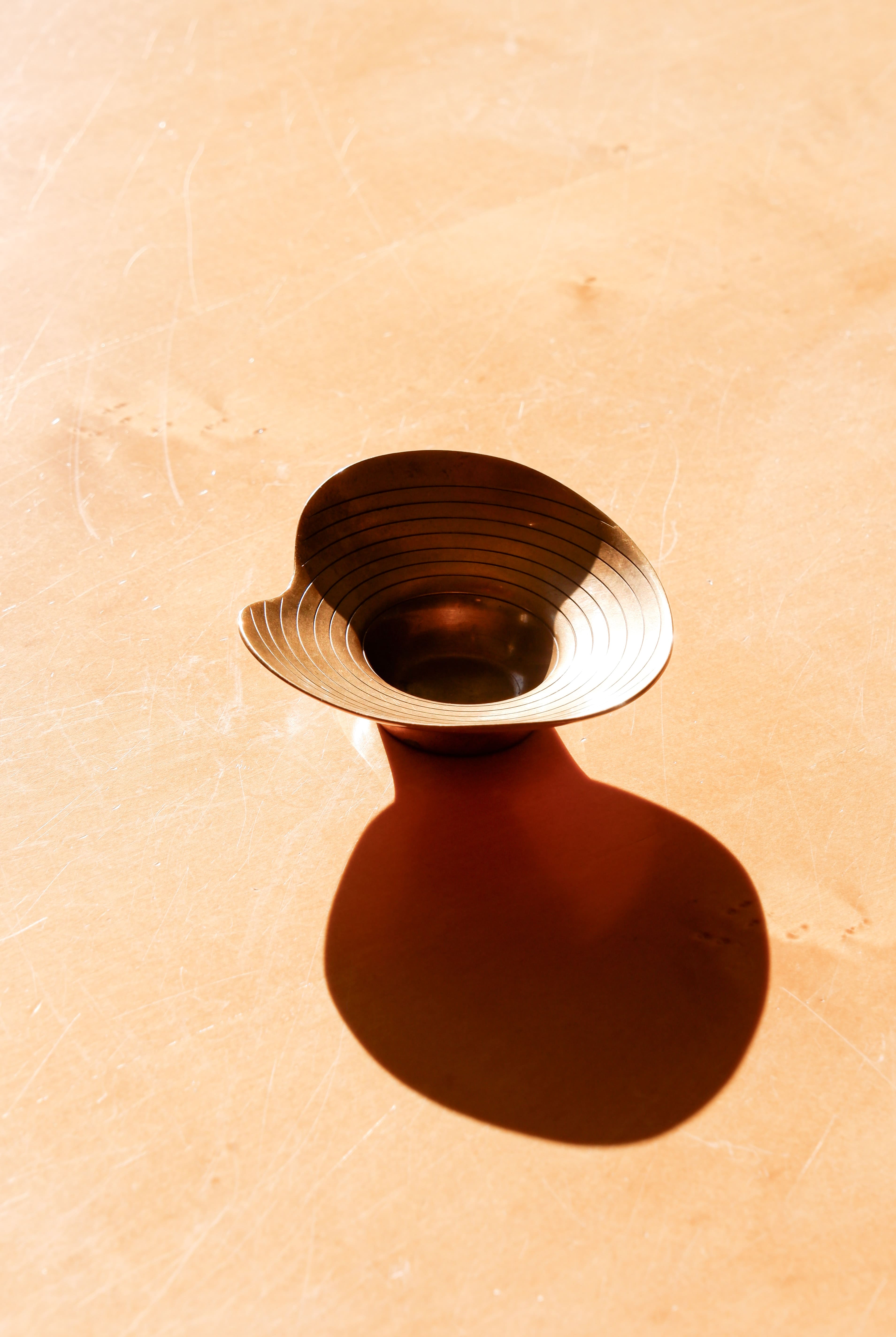 Paavo Tynell, brass bowl model 13, 1950.