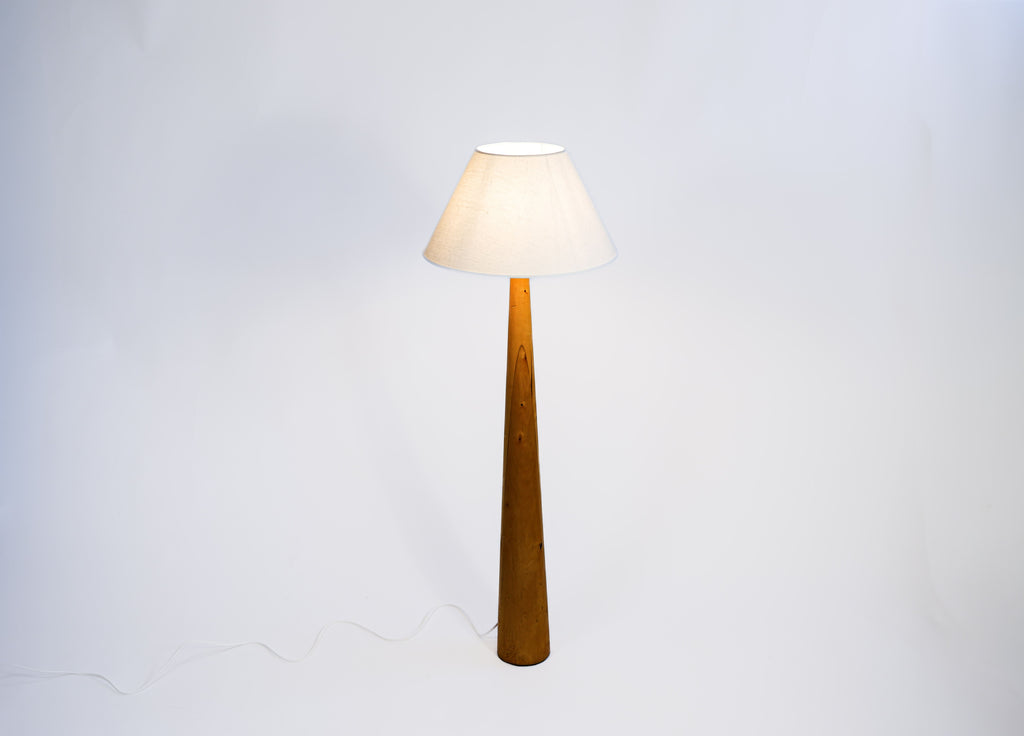 Swedish mid century floor lamp, circa 1960.