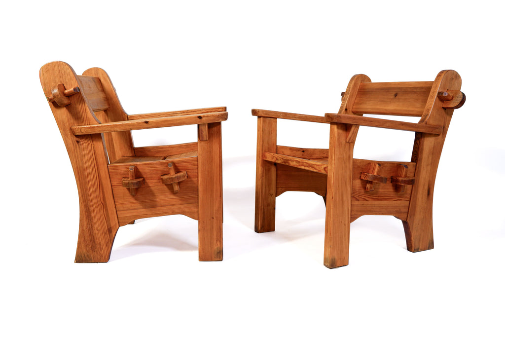 David Rosèn, berga pair of armchair for nordiska Kompaniet, 1944.