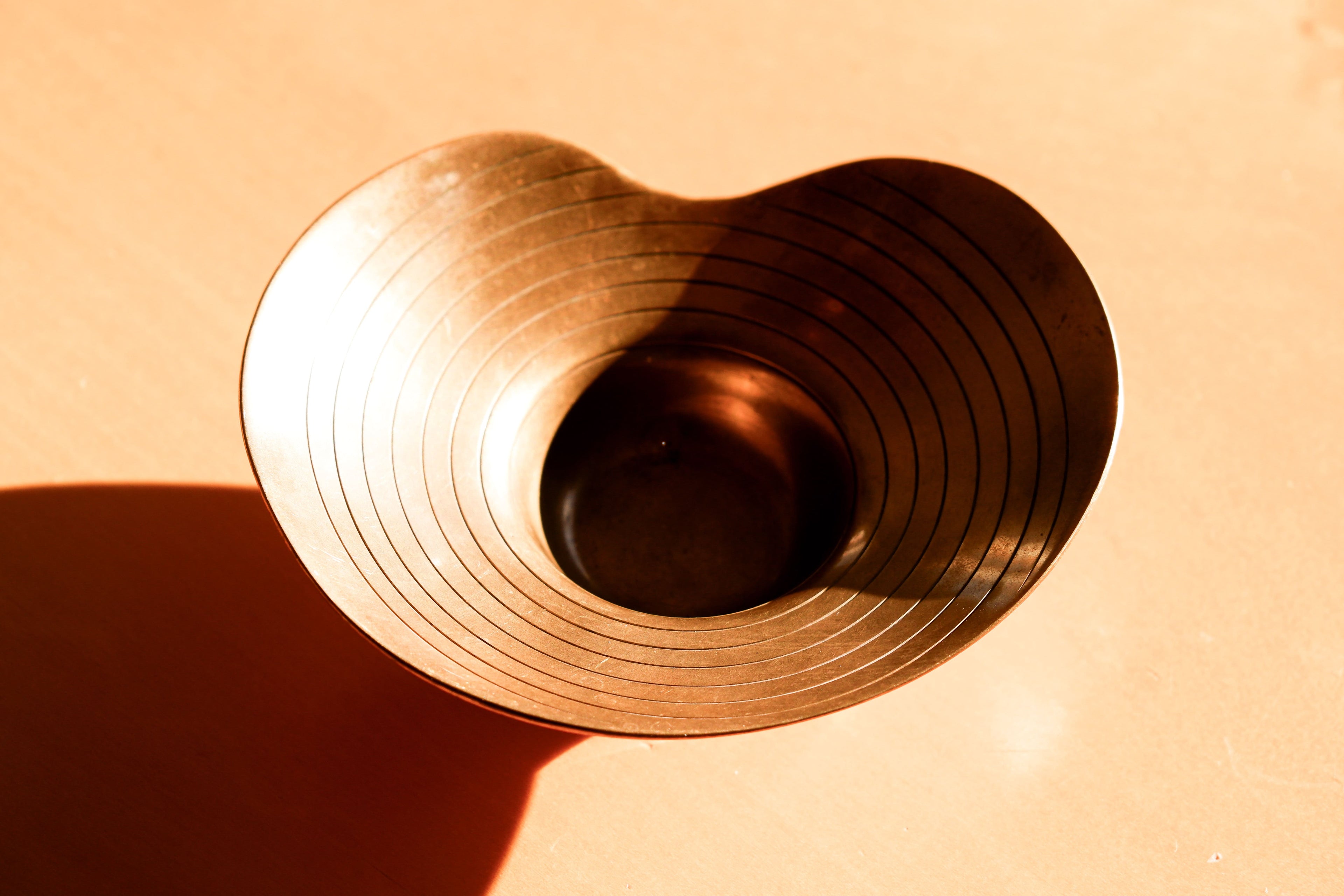 Paavo Tynell, brass bowl model 13, 1950.