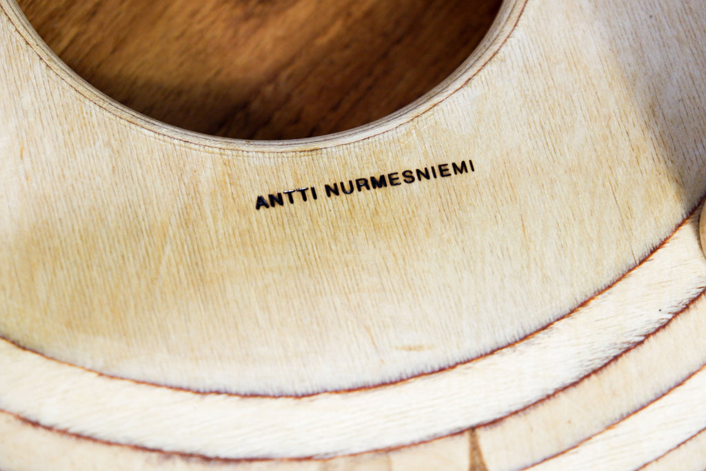 Antti Nurmesniemi, set of Six Sauna dtools, designed for the Palace Hotel, 1970.