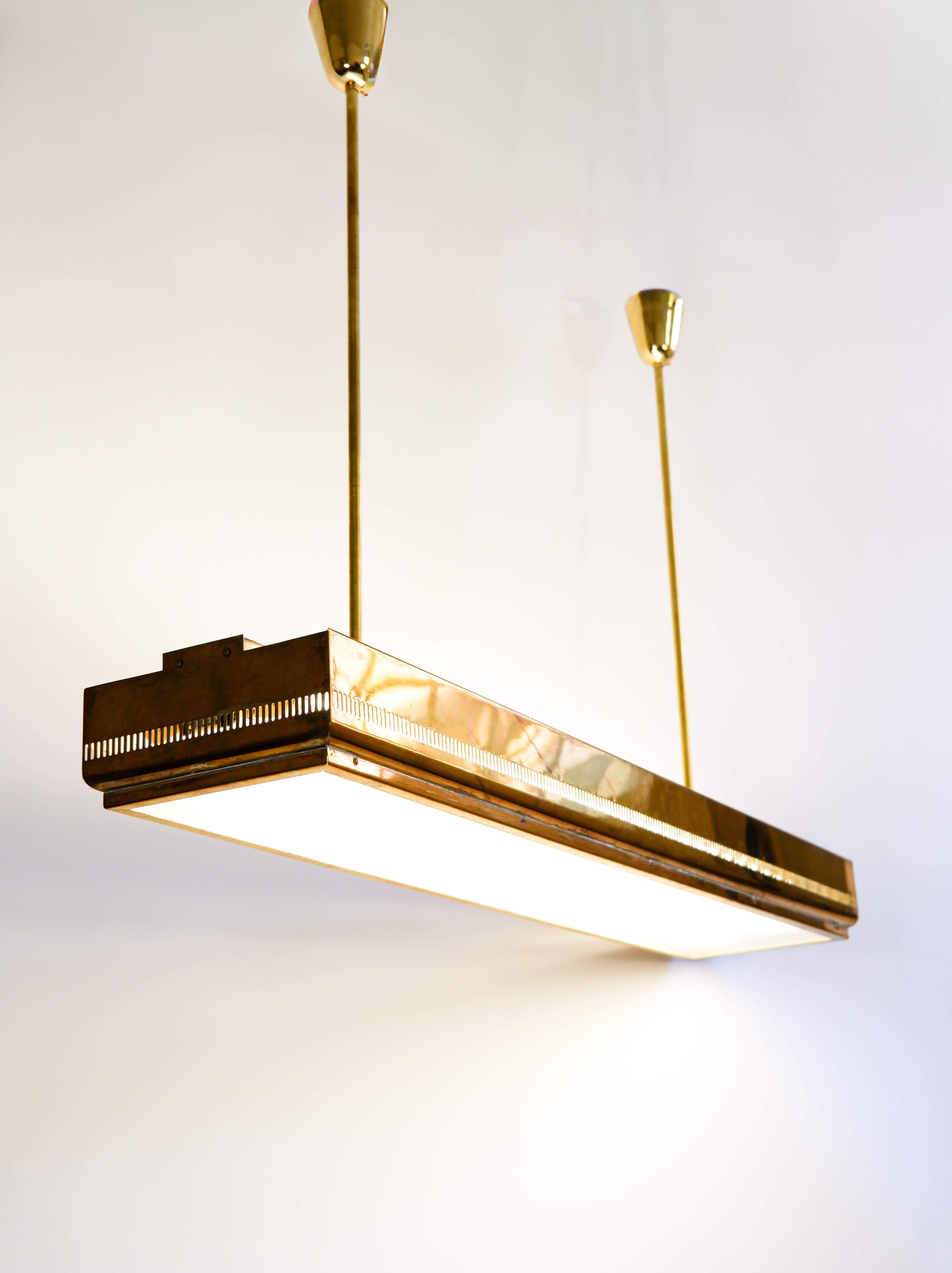Paavo Tynell, large ceiling lamp model 81062 for Idman, circa 1960 – detail view 9