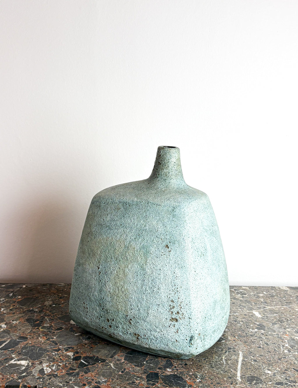 Important vase by Les 2 Potiers, in "Lave emaillée" circa 1960.