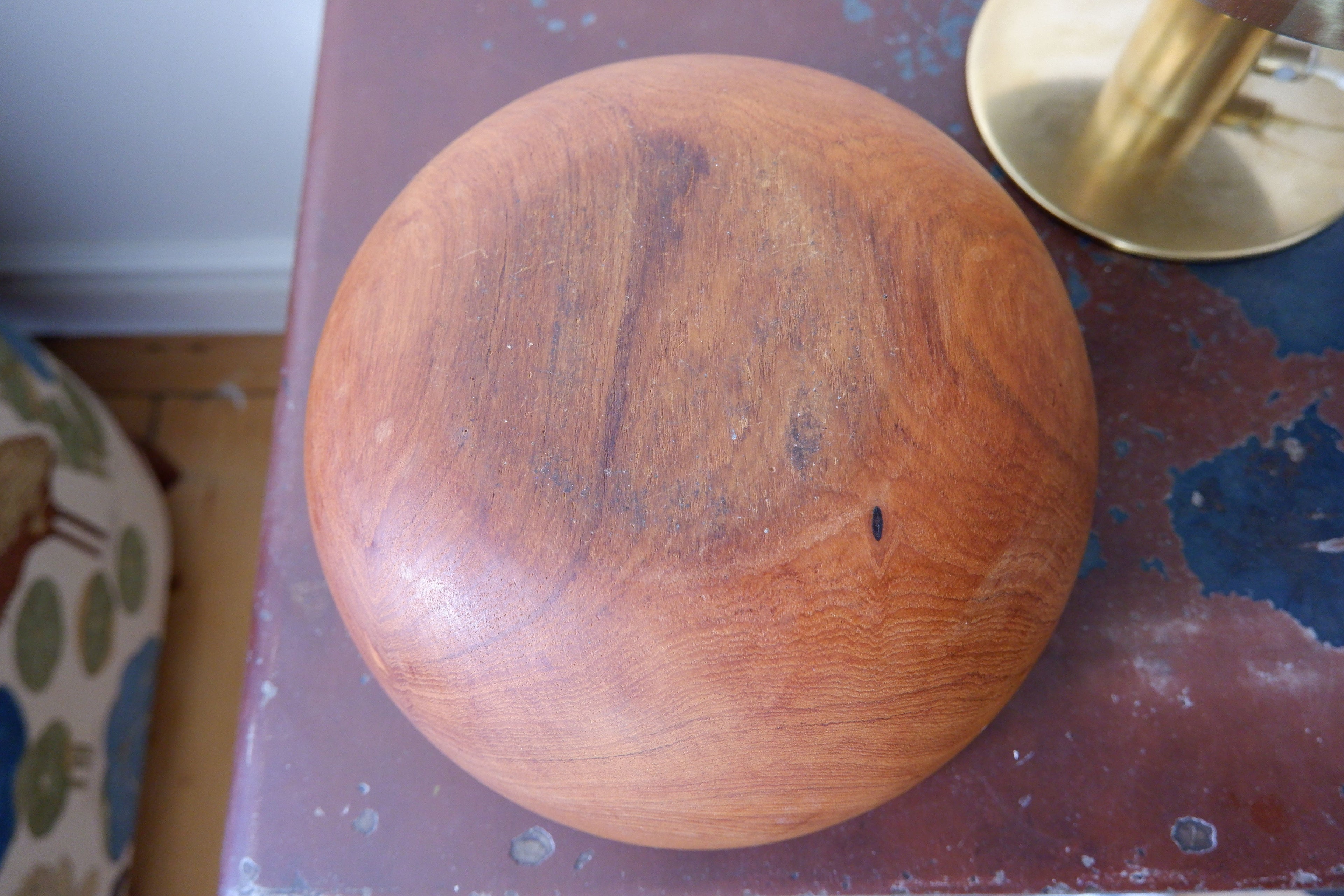 Swedish Mid Century Bowl in Teak circa 1960.