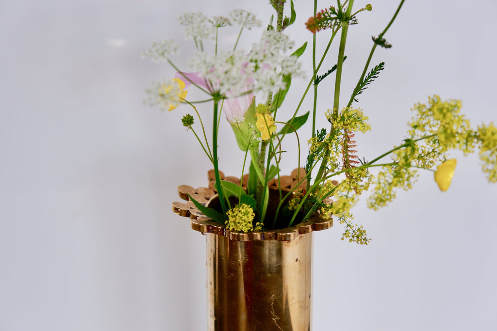Early vase designed and made by Pierre Forssell for Skultuna.